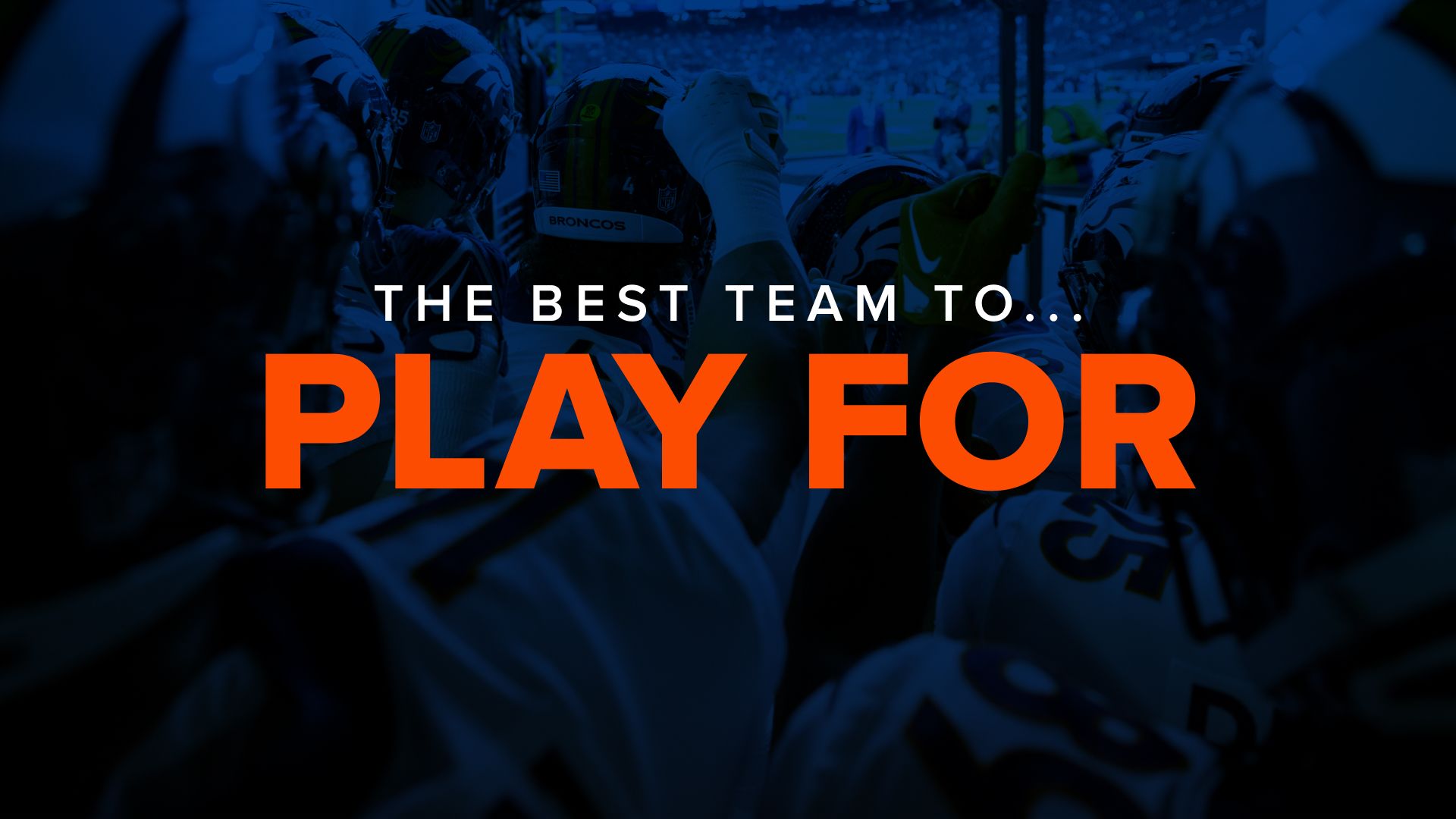 The best team to play for