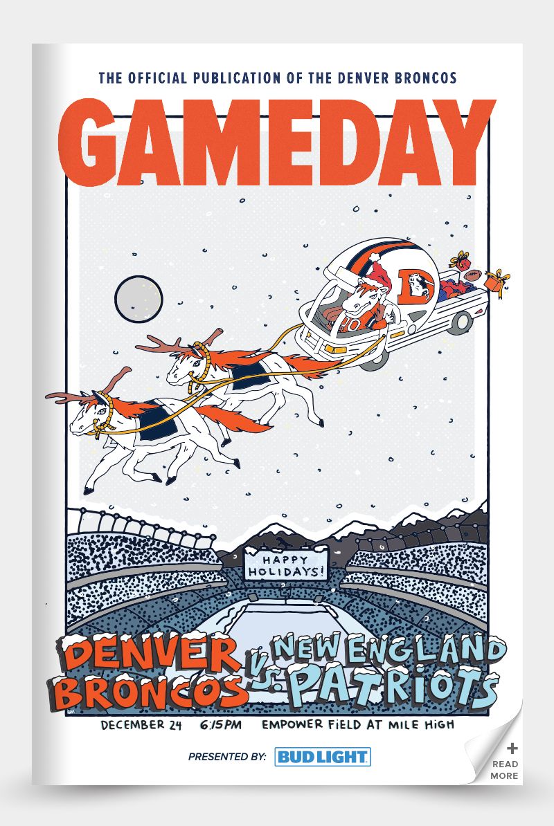 Read the 2023 Patriots vs. Broncos Gameday Program