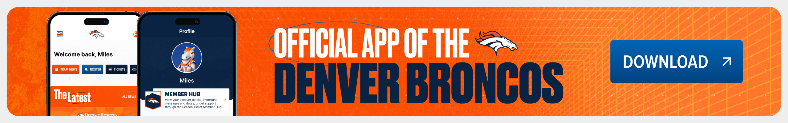 Download the Denver Broncos App