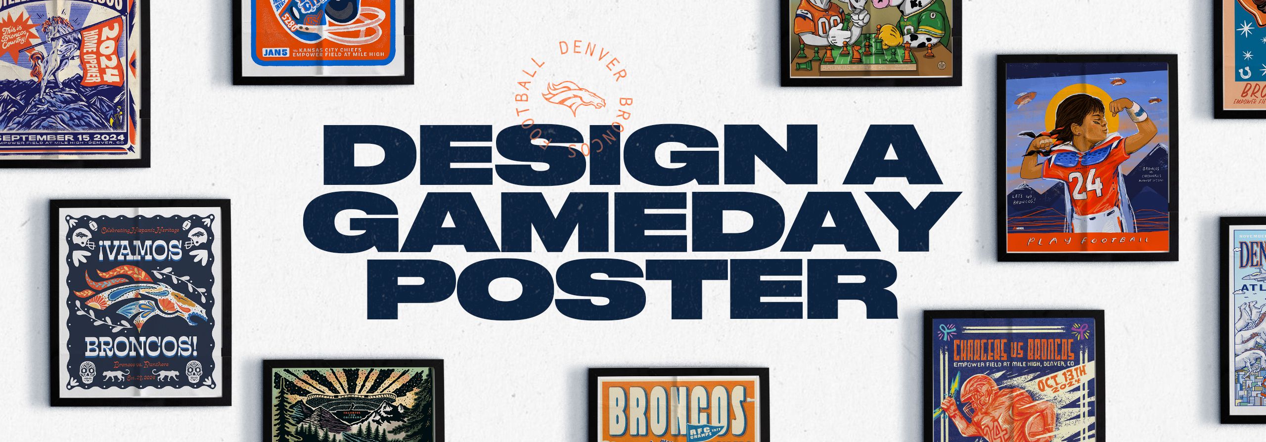 Design a gameday poster