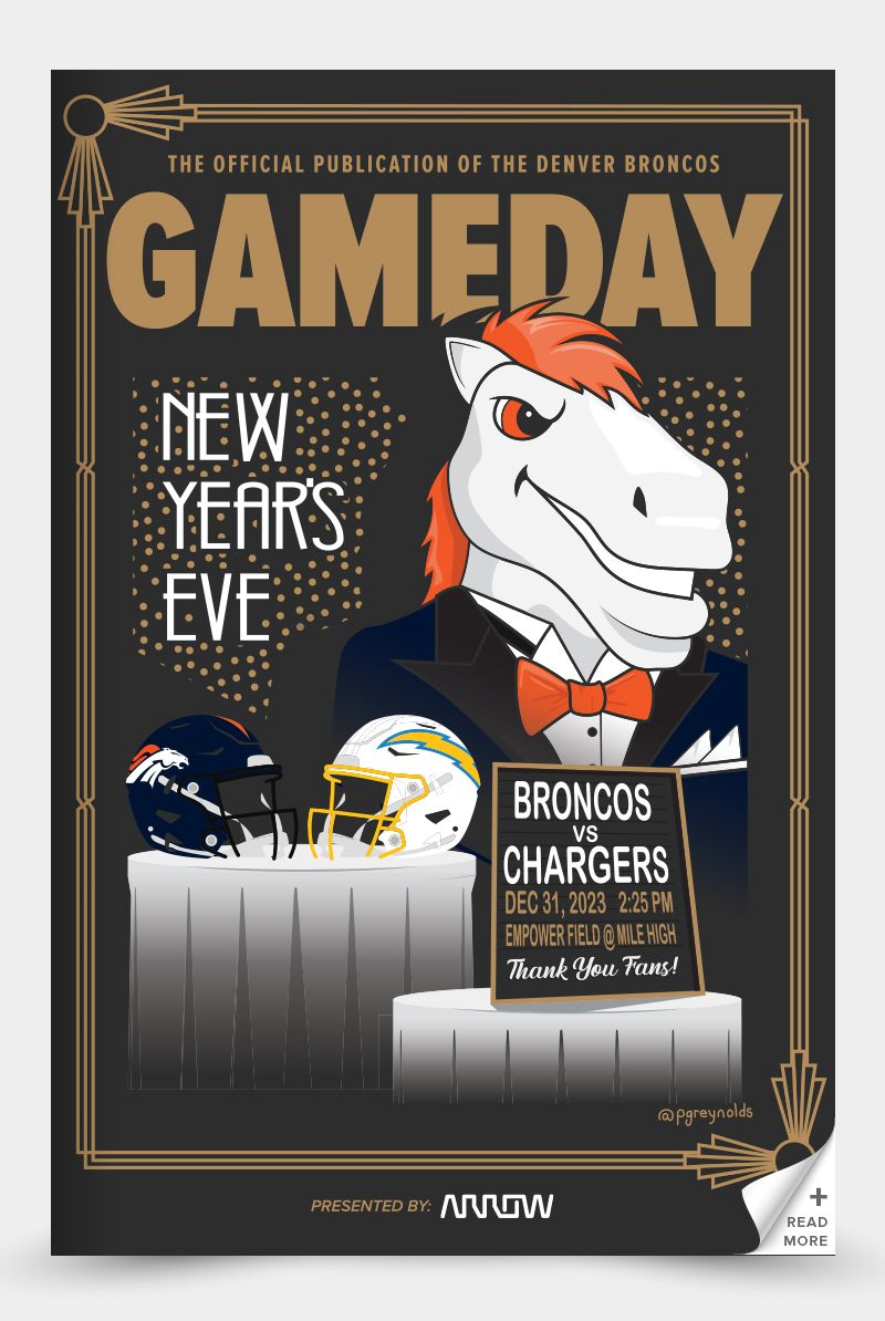 Read the 2023 Chargers vs. Broncos Gameday Program
