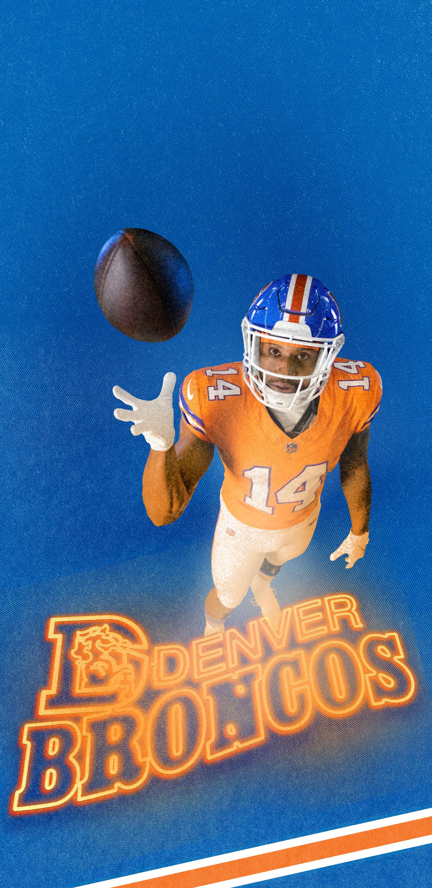 Download Throwback Courtland Sutton wallpaper for mobile