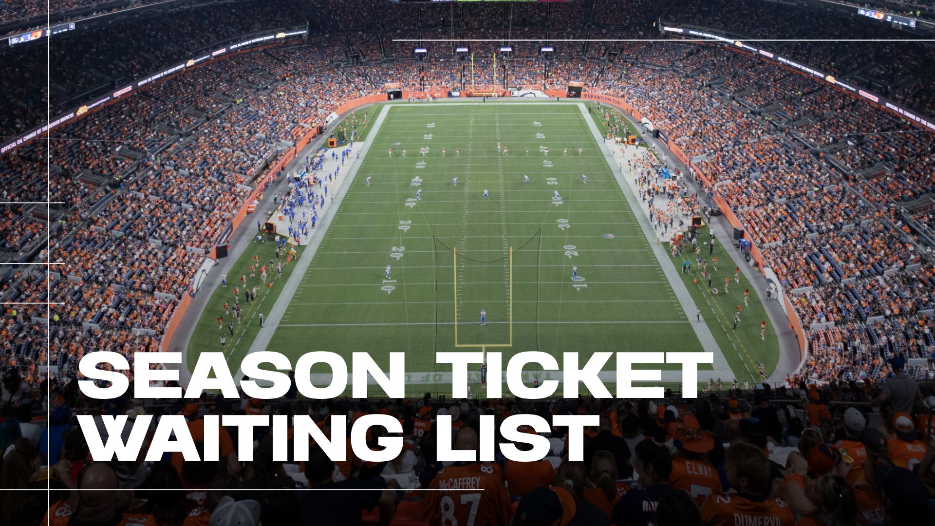 Season Ticket Member Waitlist