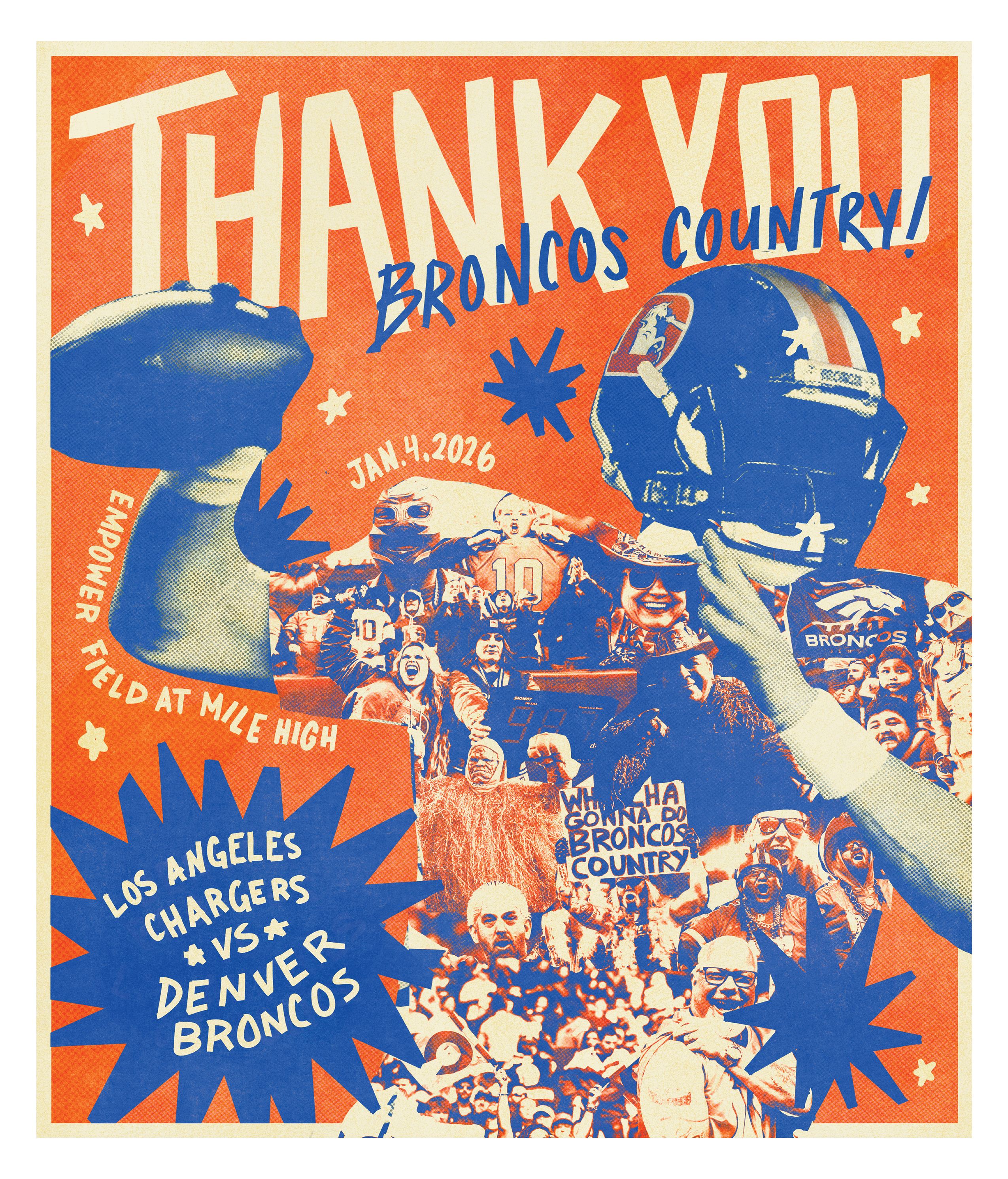 Broncos vs. Chargers | 1/4/26