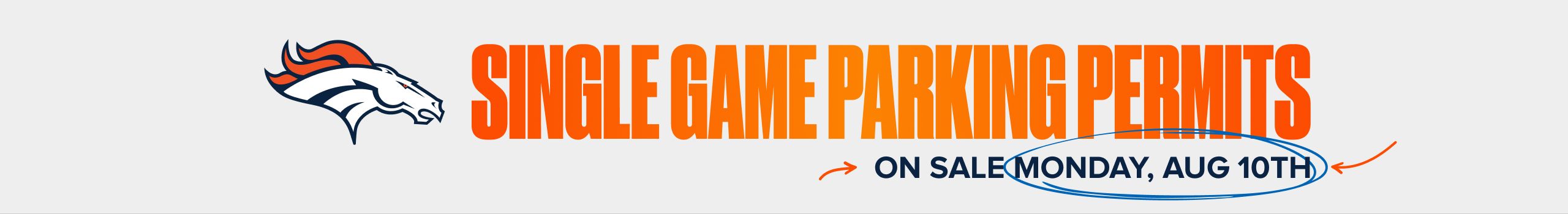 Single Game Parking Permits