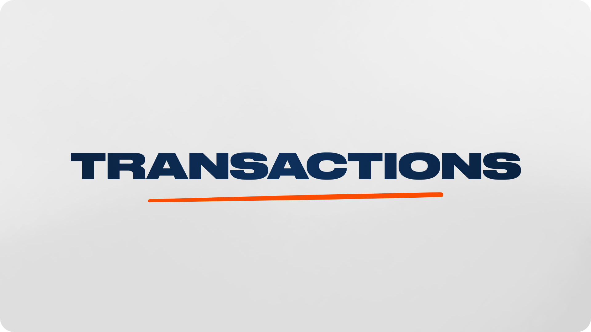 VIEW TRANSACTIONS