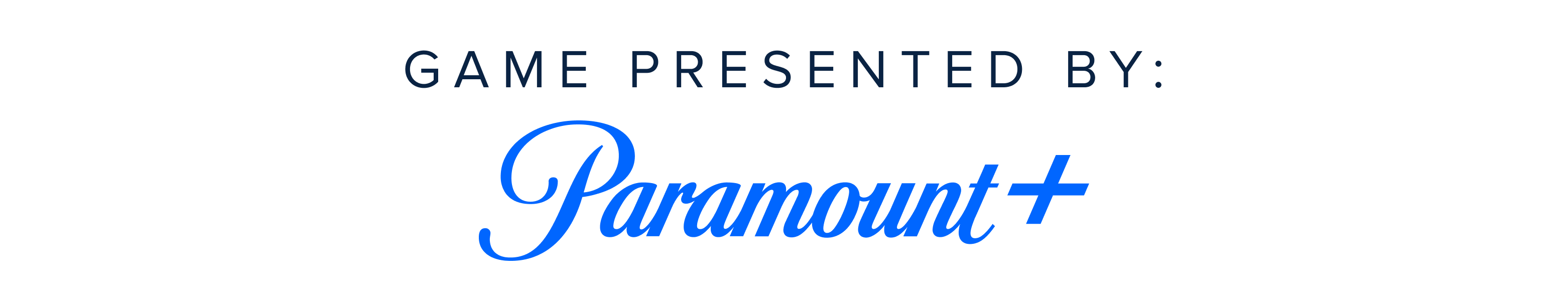 Game Presented by Paramount+