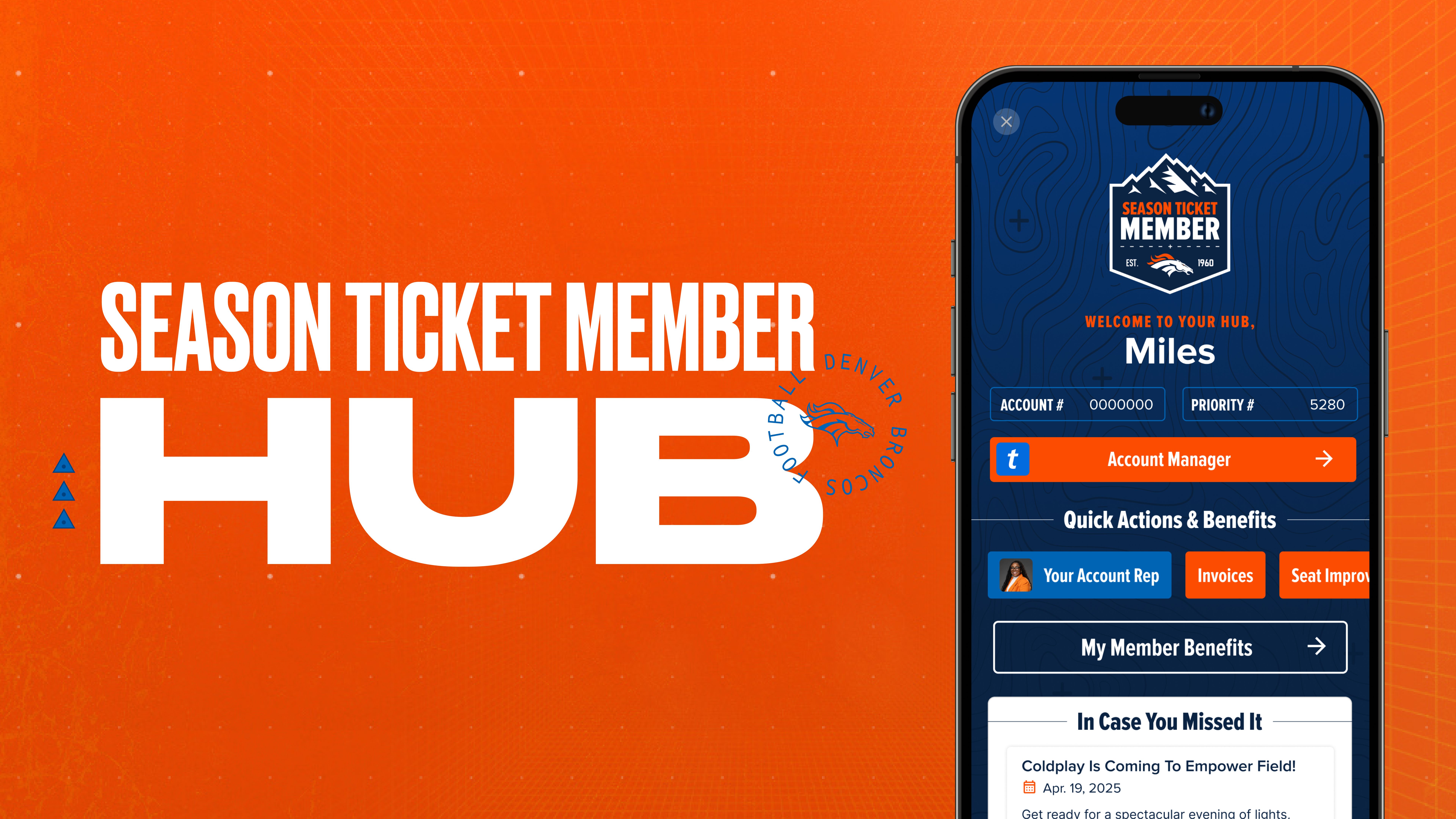 Season Ticket Member Hub