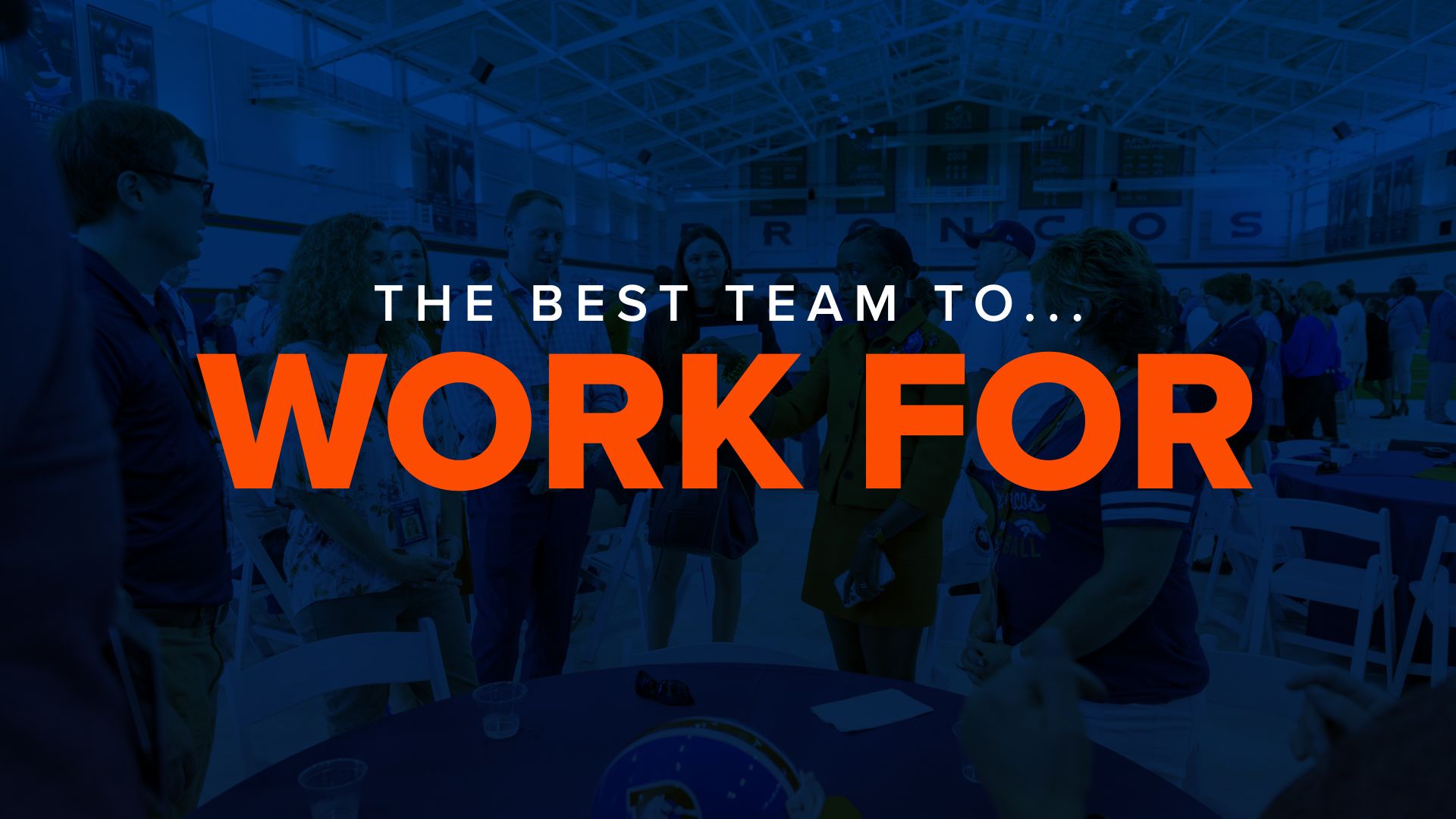 The best team to work for