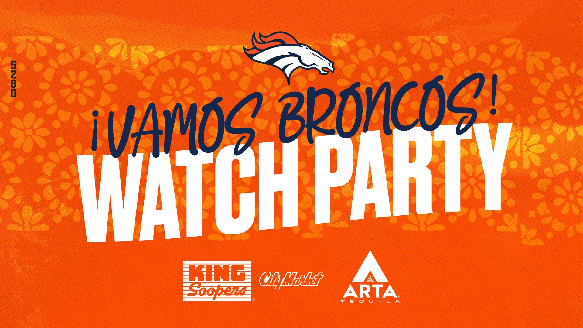 Vamos Broncos Watch Party