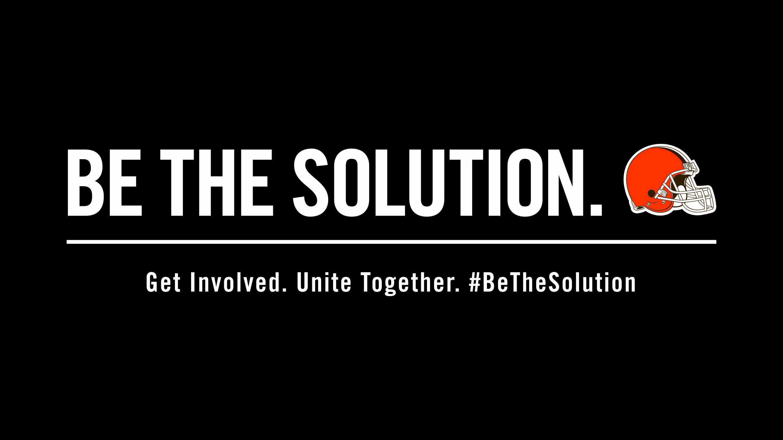 Be the Solution