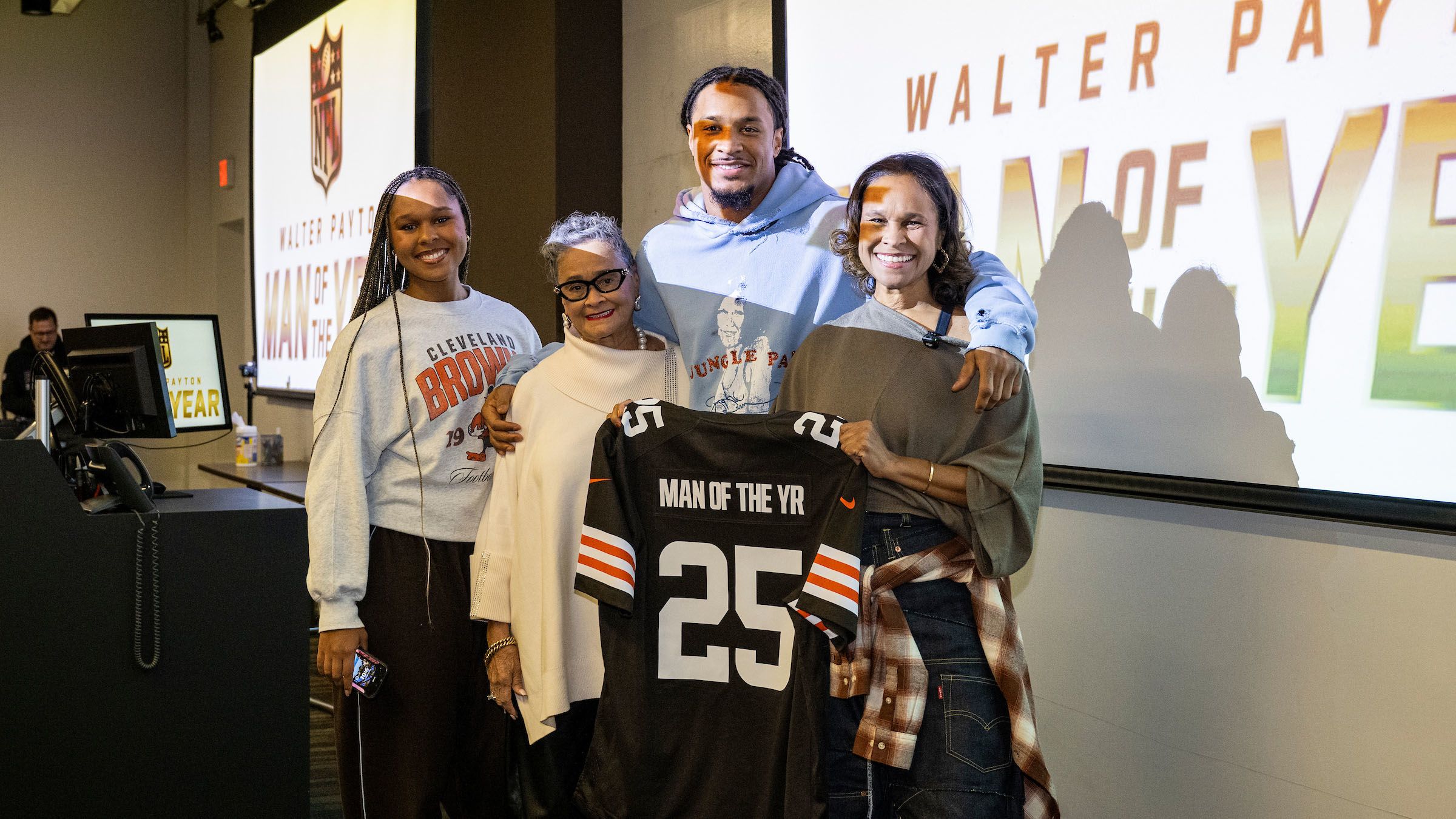 Dec. 4th - 2025 Walter Payton NFL Man of the Year Award – Grant Delpit