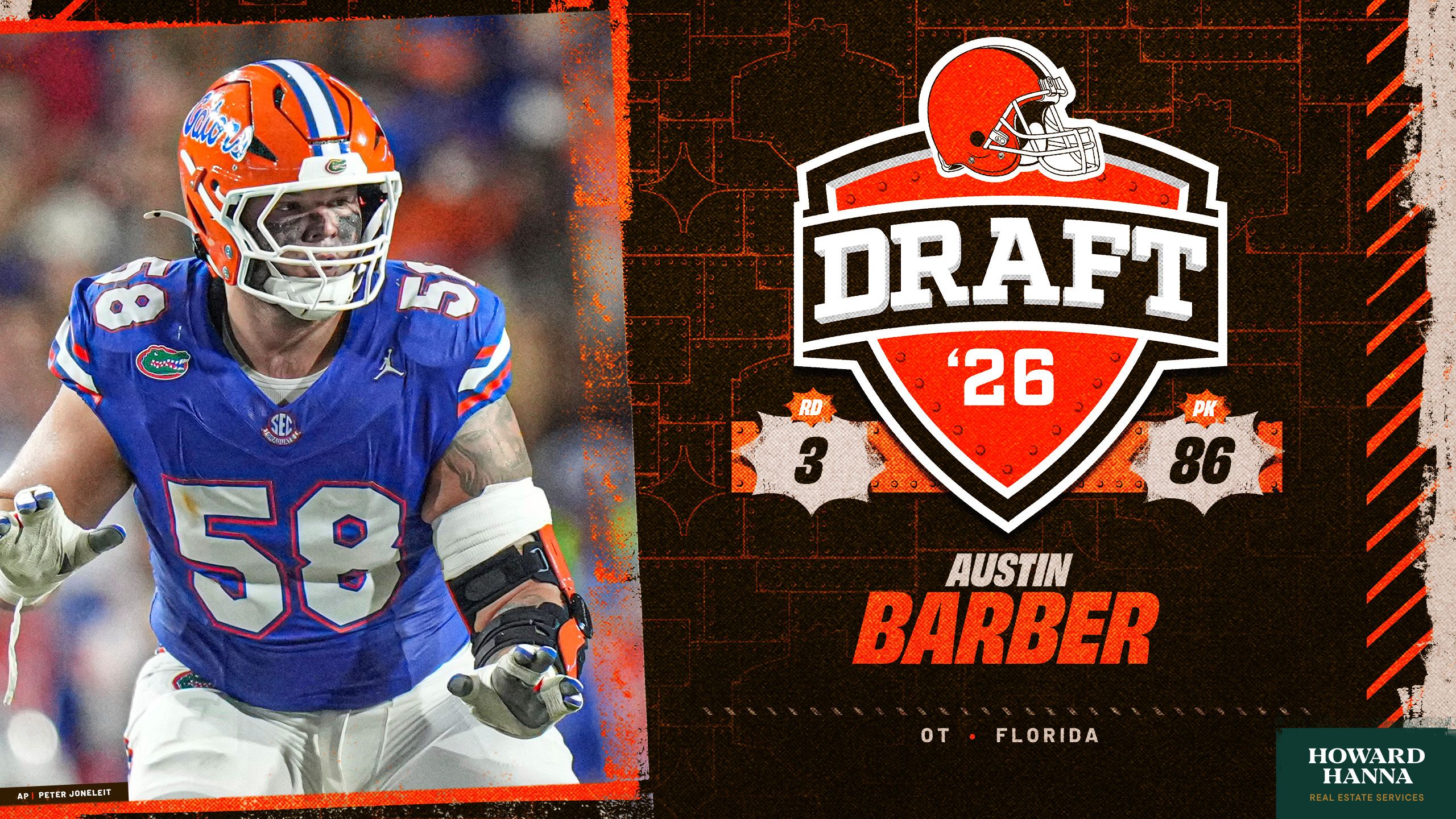 Round 3 Pick 86: Austin Barber