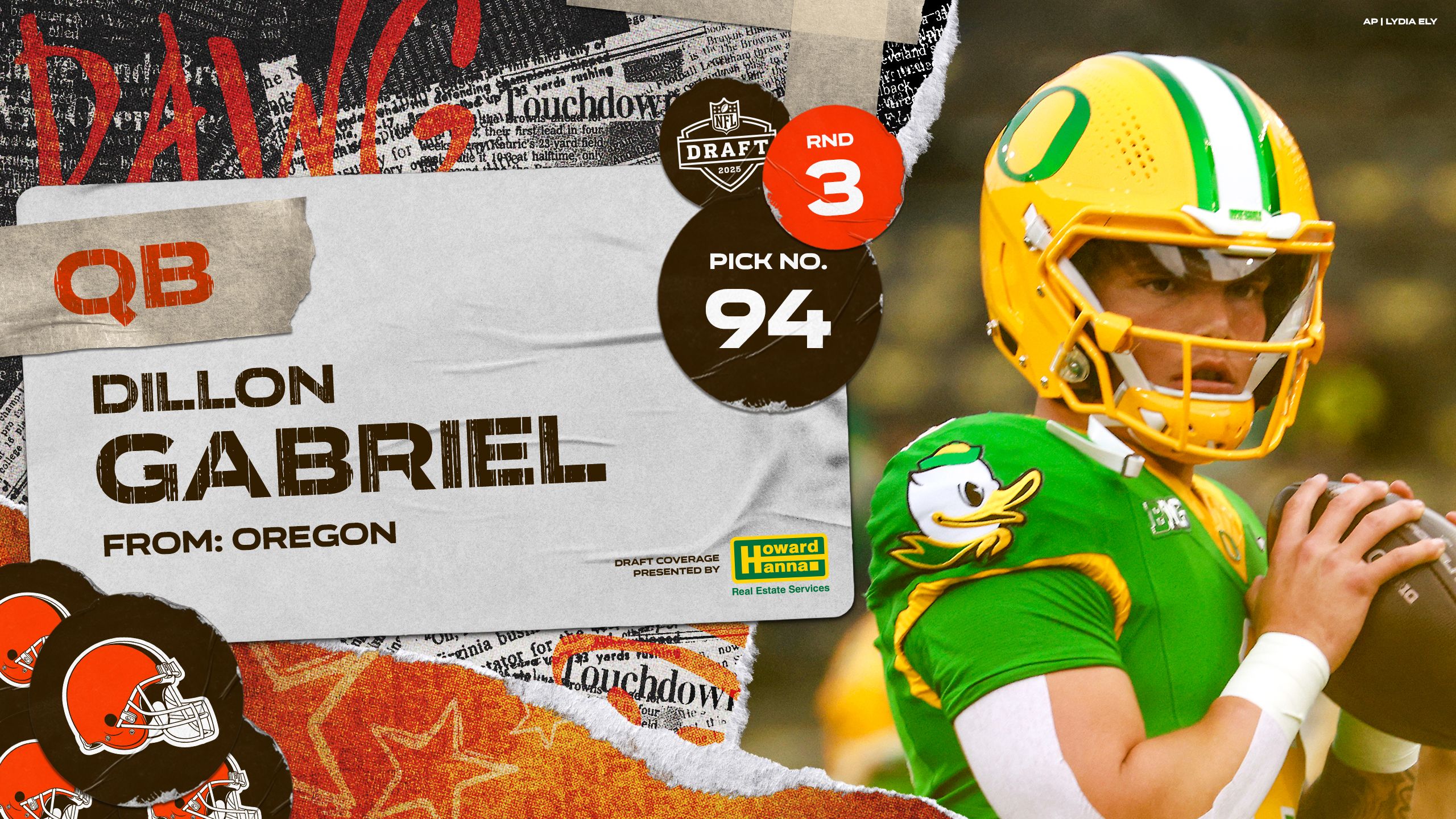 Round 3 Pick 94: Dillon Gabriel