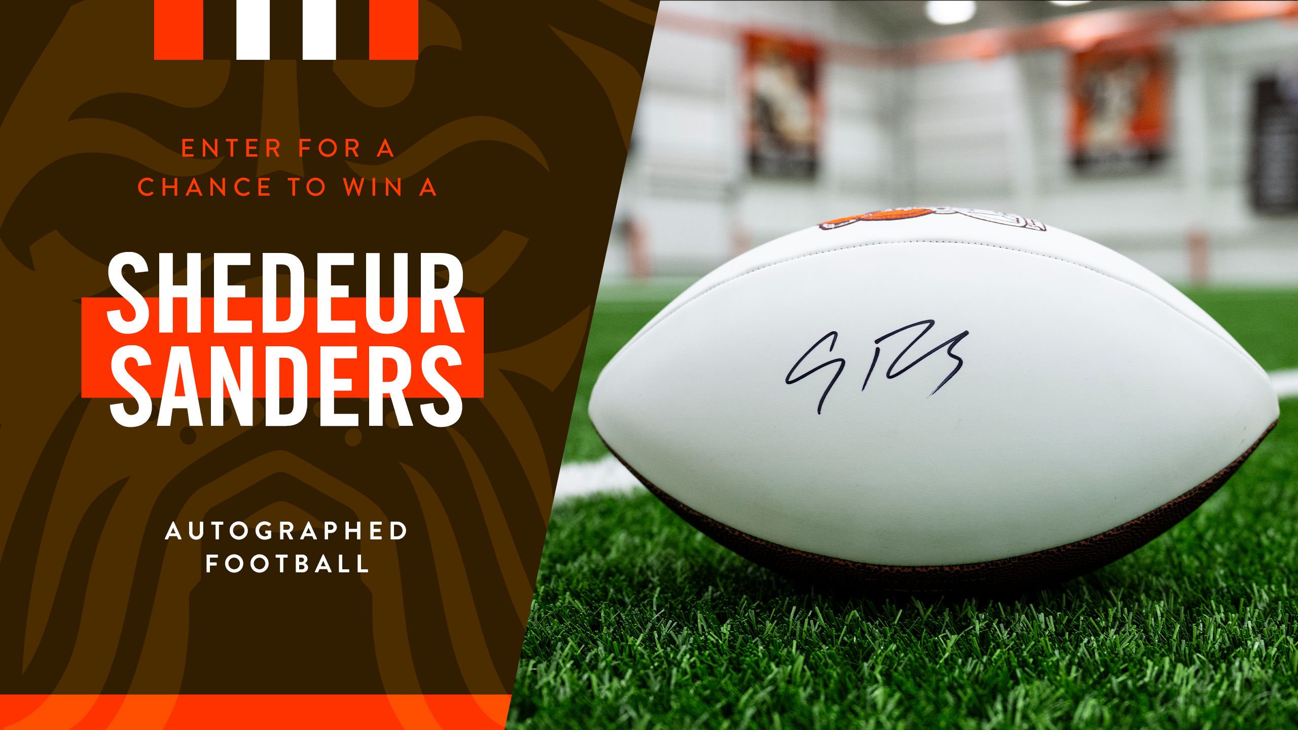 Win a Shedeur Sanders Signed Football