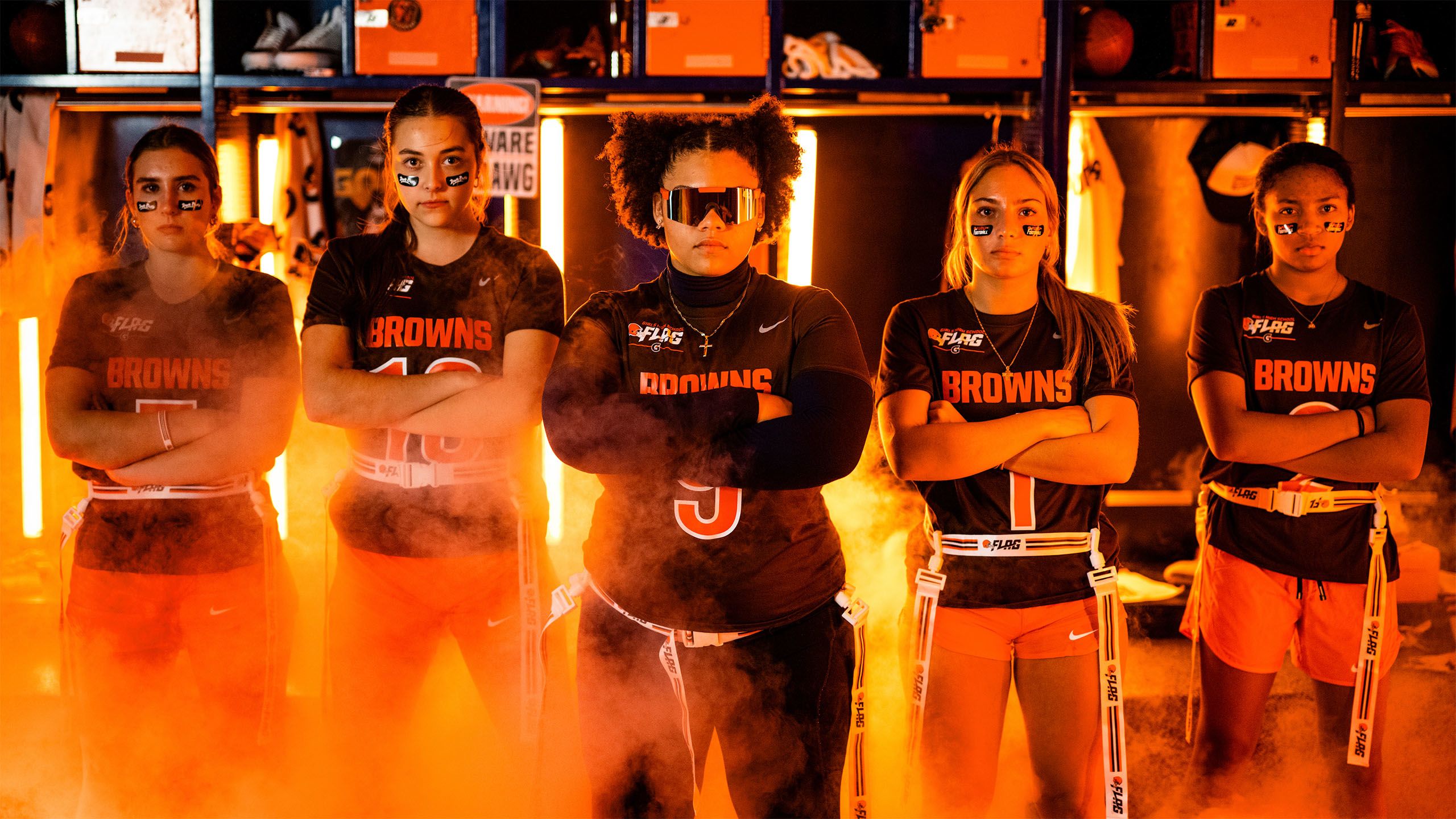 Girls High School Flag Football