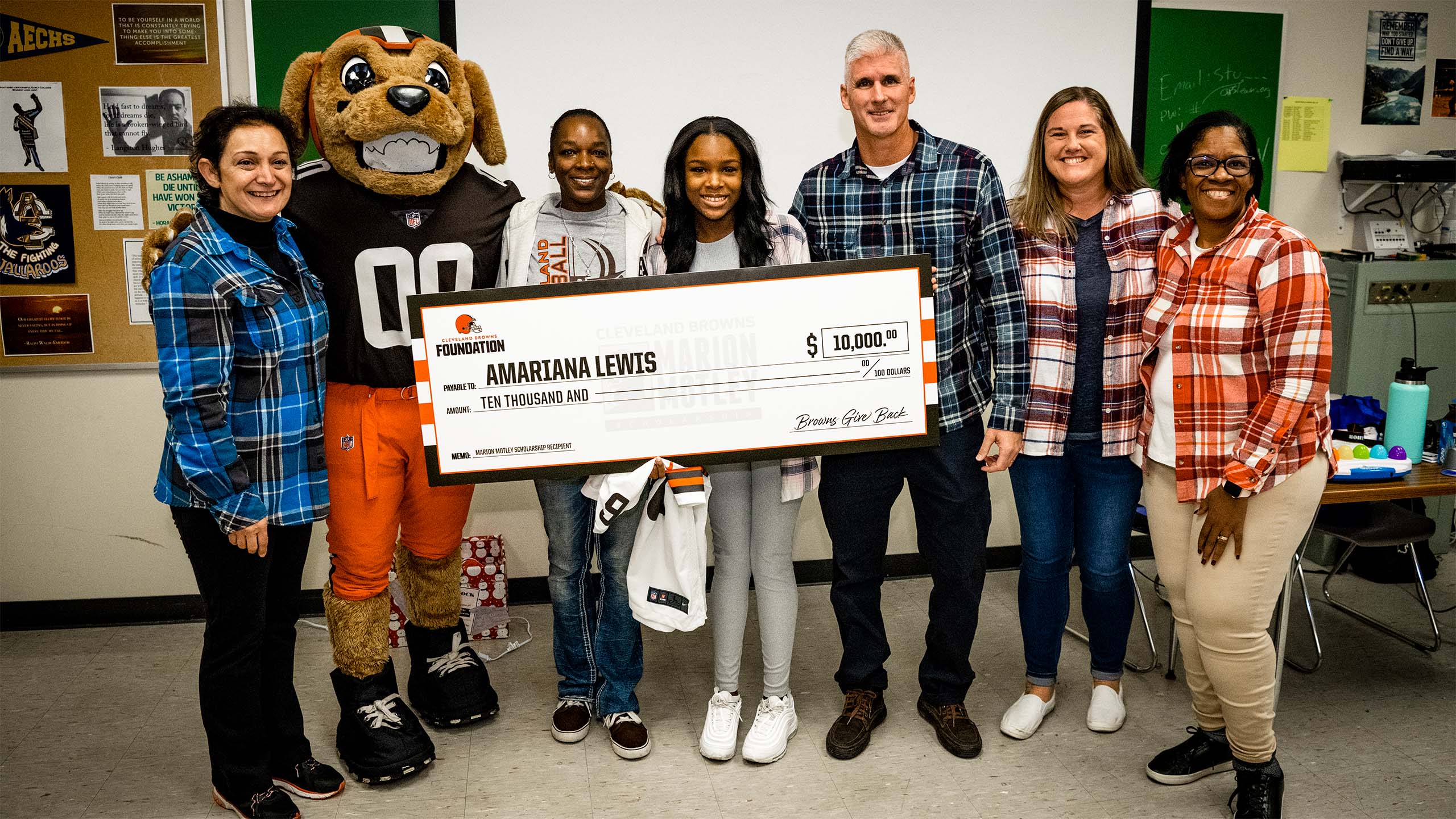 Dec. 3rd - Marion Motley Scholarship