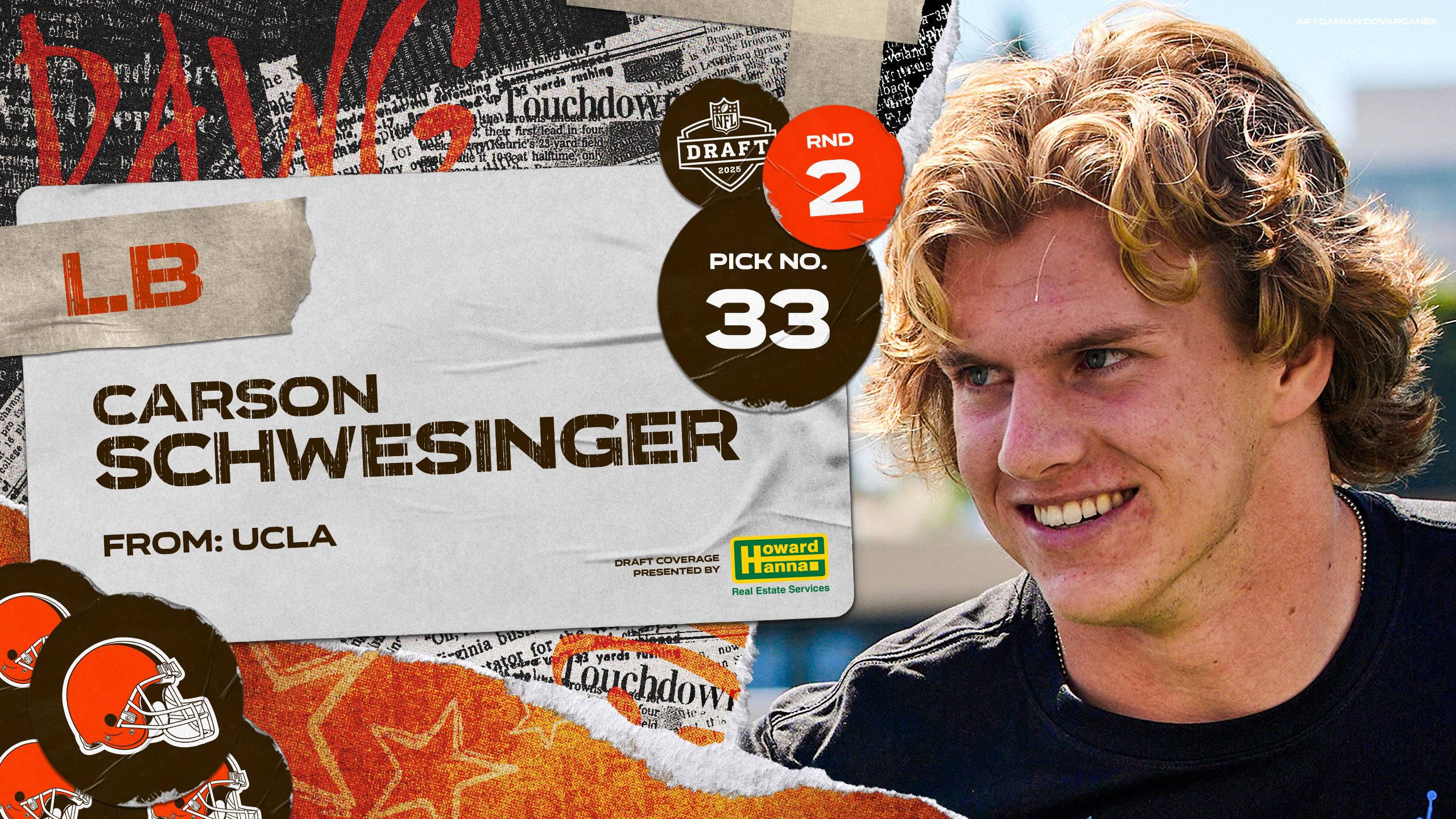 Round 2 Pick 33: Carson Schwesinger