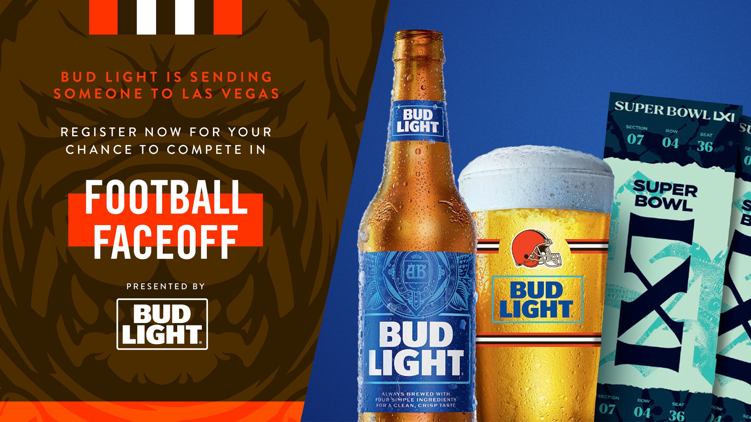 Earn Your Spot in the Bud Light Football Faceoff