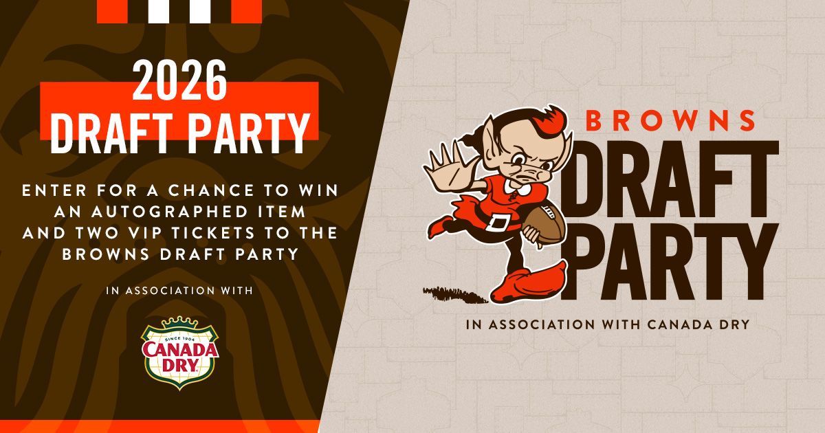 Win Tickets to the Browns Draft Party!