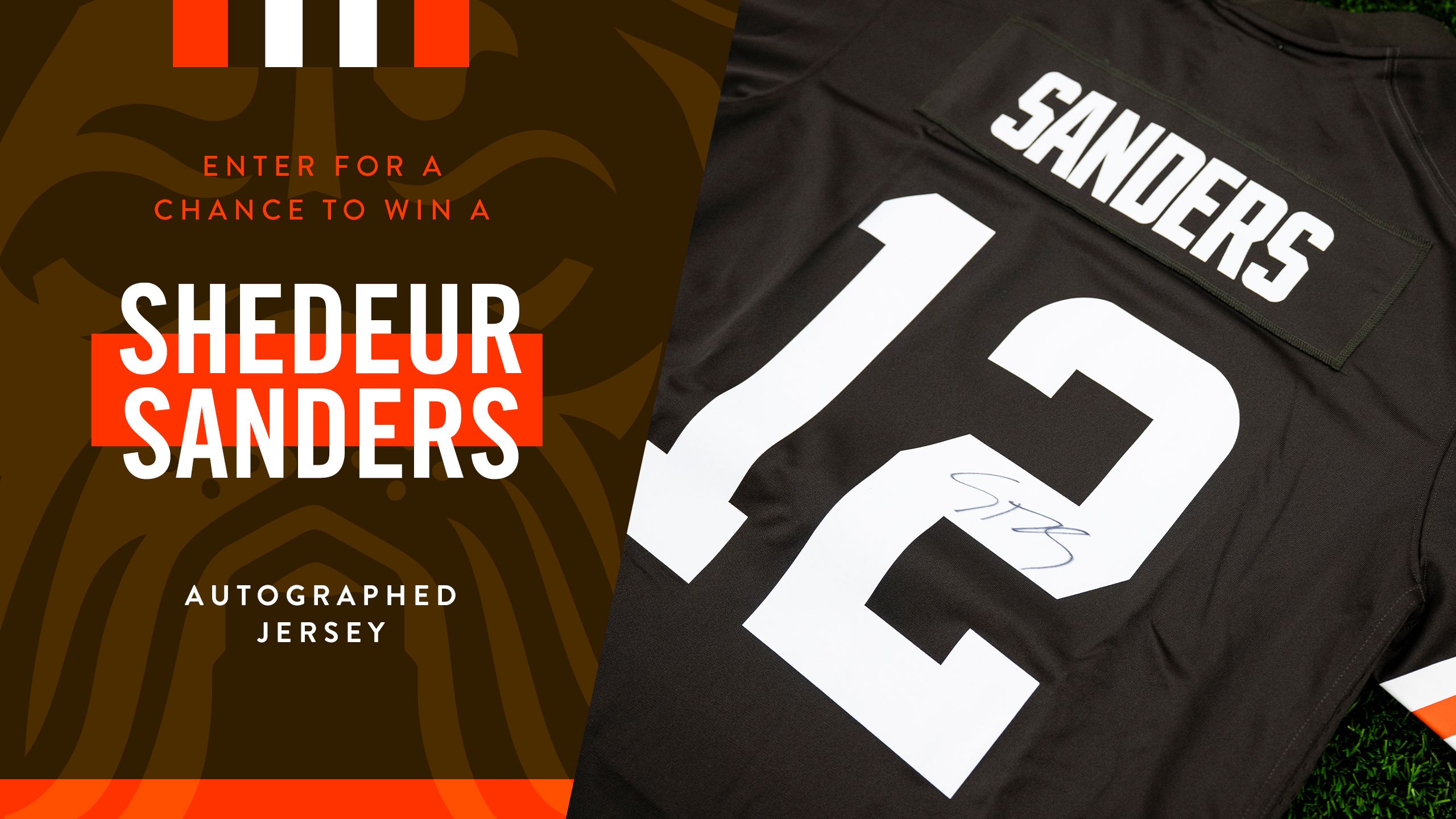 Win a Shedeur Sanders Signed Jersey