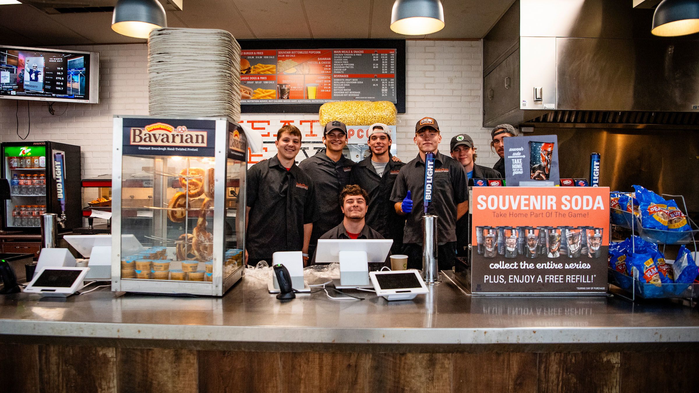Explore Stadium Food & Drink