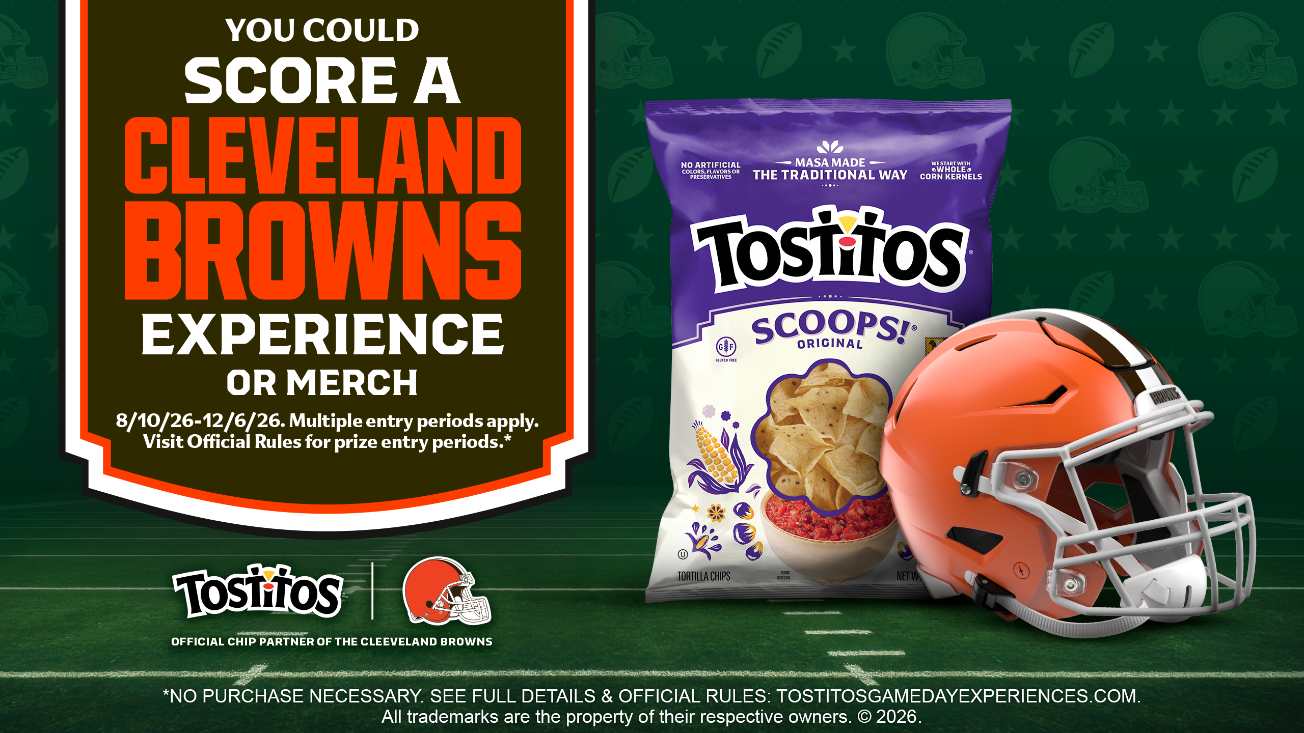 Win a Cleveland Browns Experience or Merch