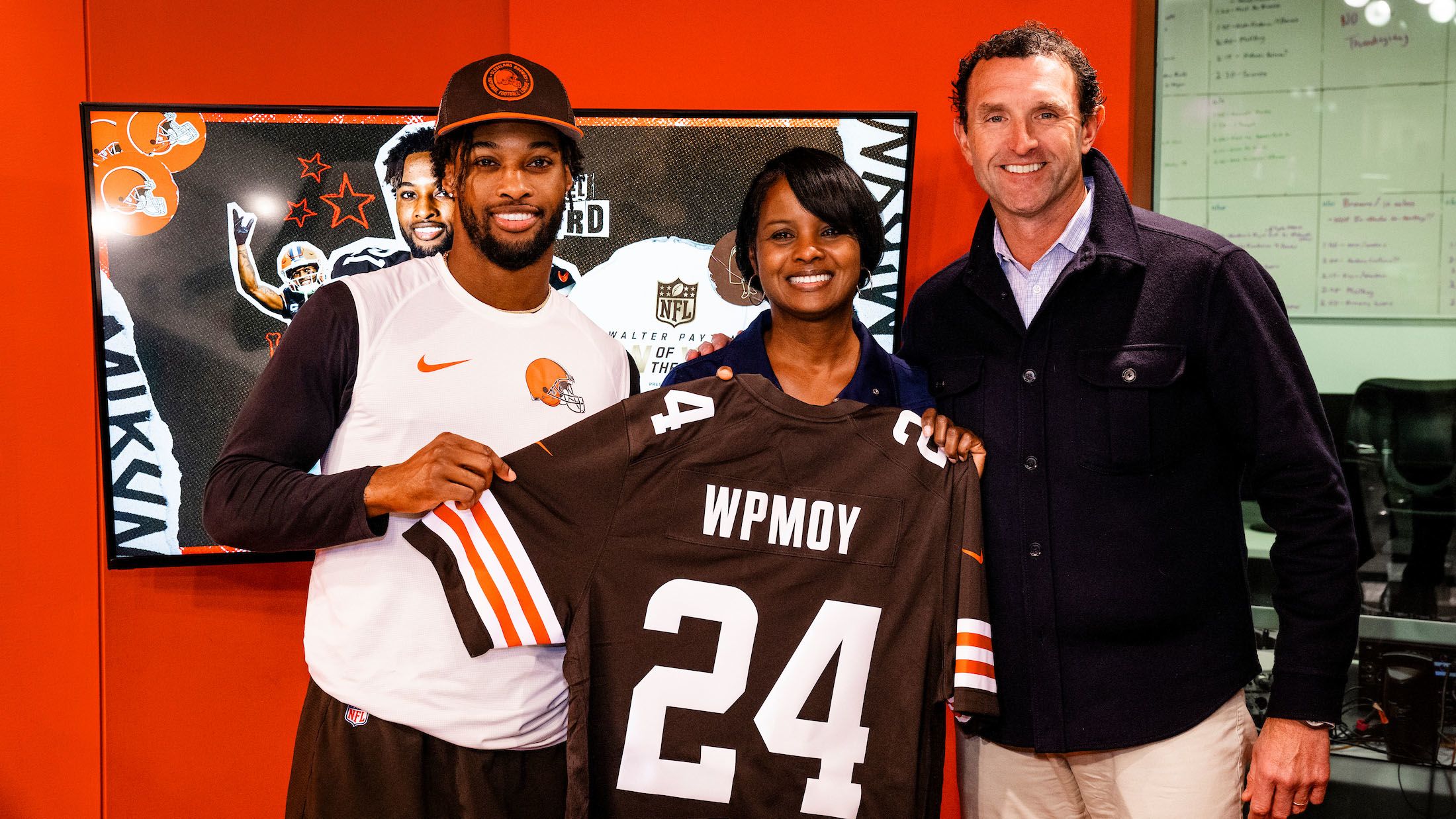 Denzel Ward: Walter Payton Man of the Year