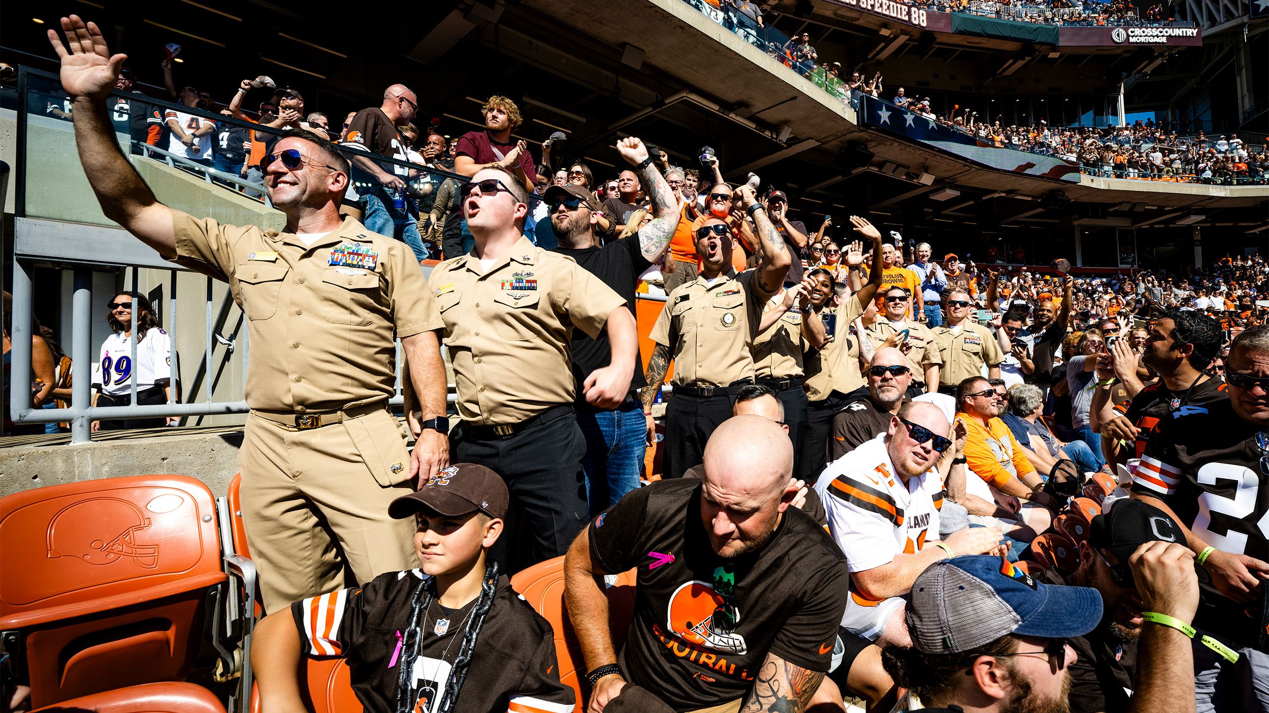 Browns Salute to Service Cleveland Browns clevelandbrowns