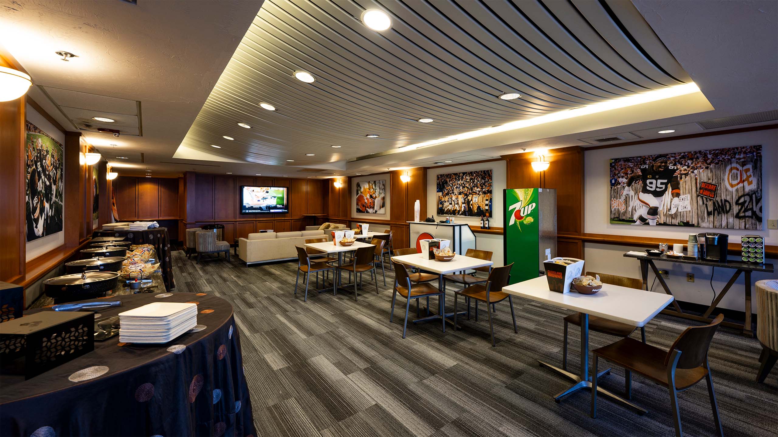 Orange & Brown Rooms