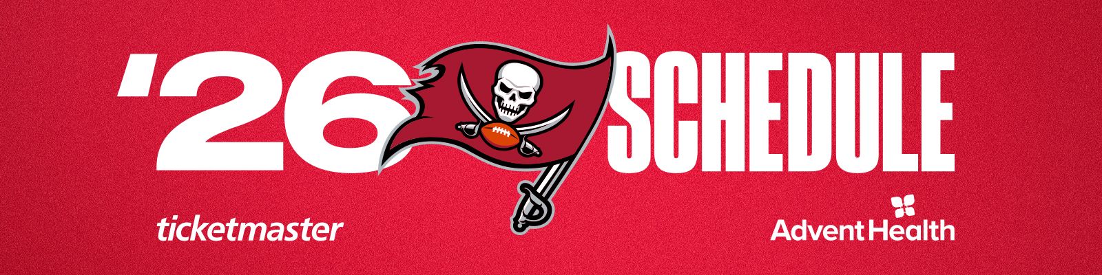 2026 Buccaneers Schedule - Presented by AdventHealth and Ticketmaster