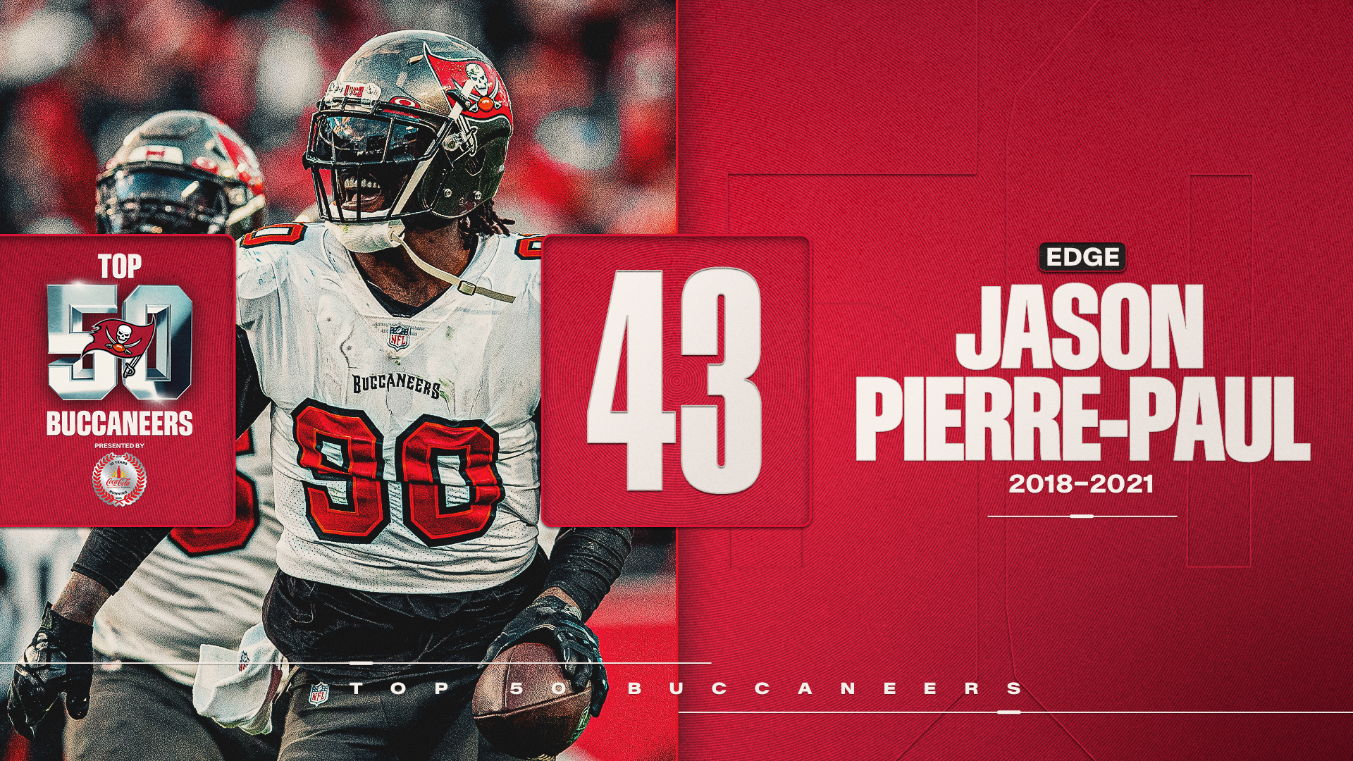 43- Jason Pierre-Paul 2018-2021
