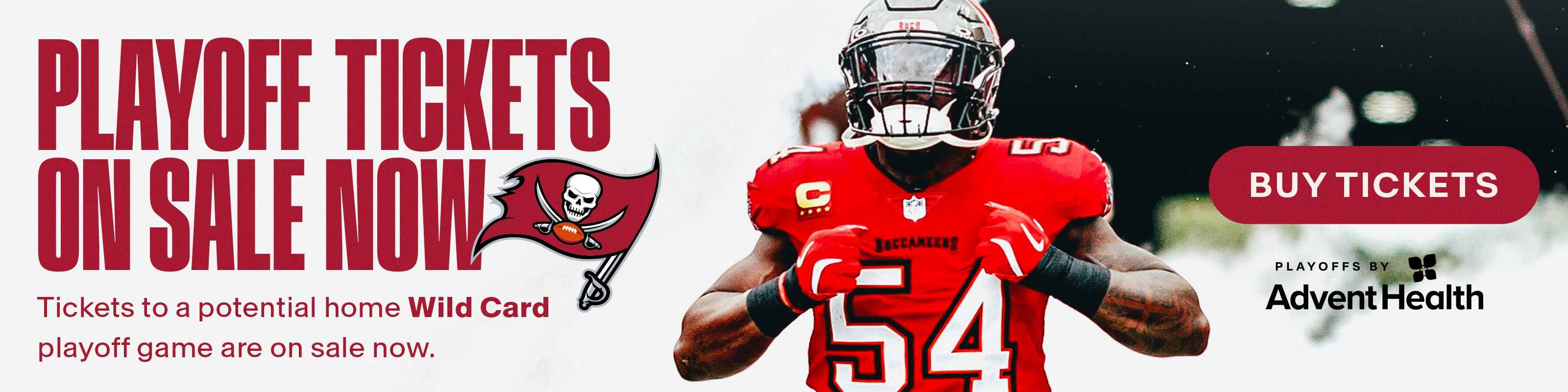 Buy Tickets - Bucs Potential Home Wild Card Playoff Game