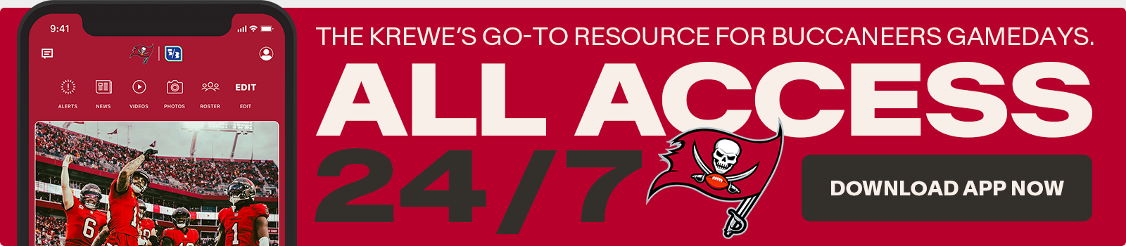 Download the Buccaneers App