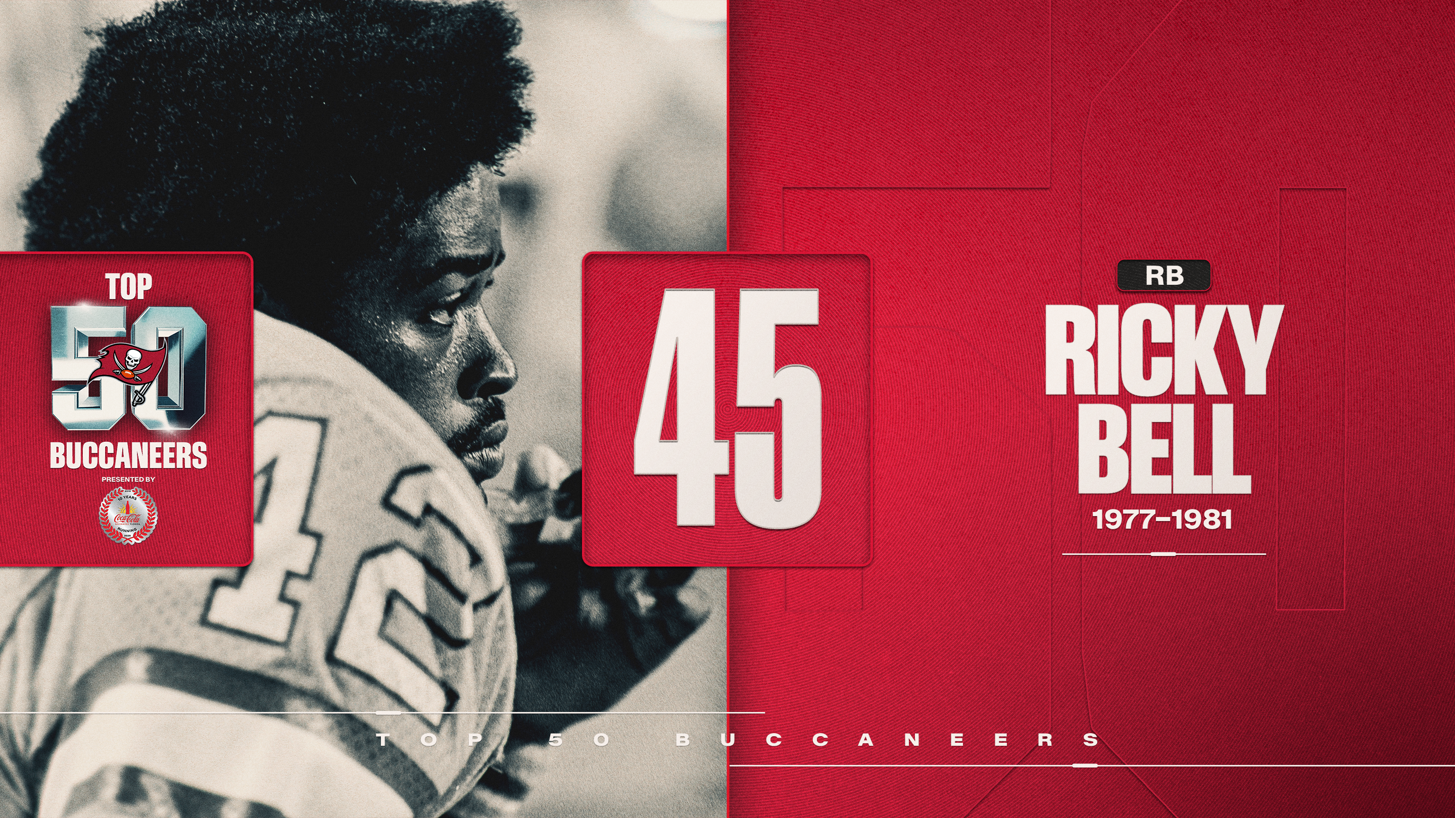 45- Ricky Bell 1977-1981