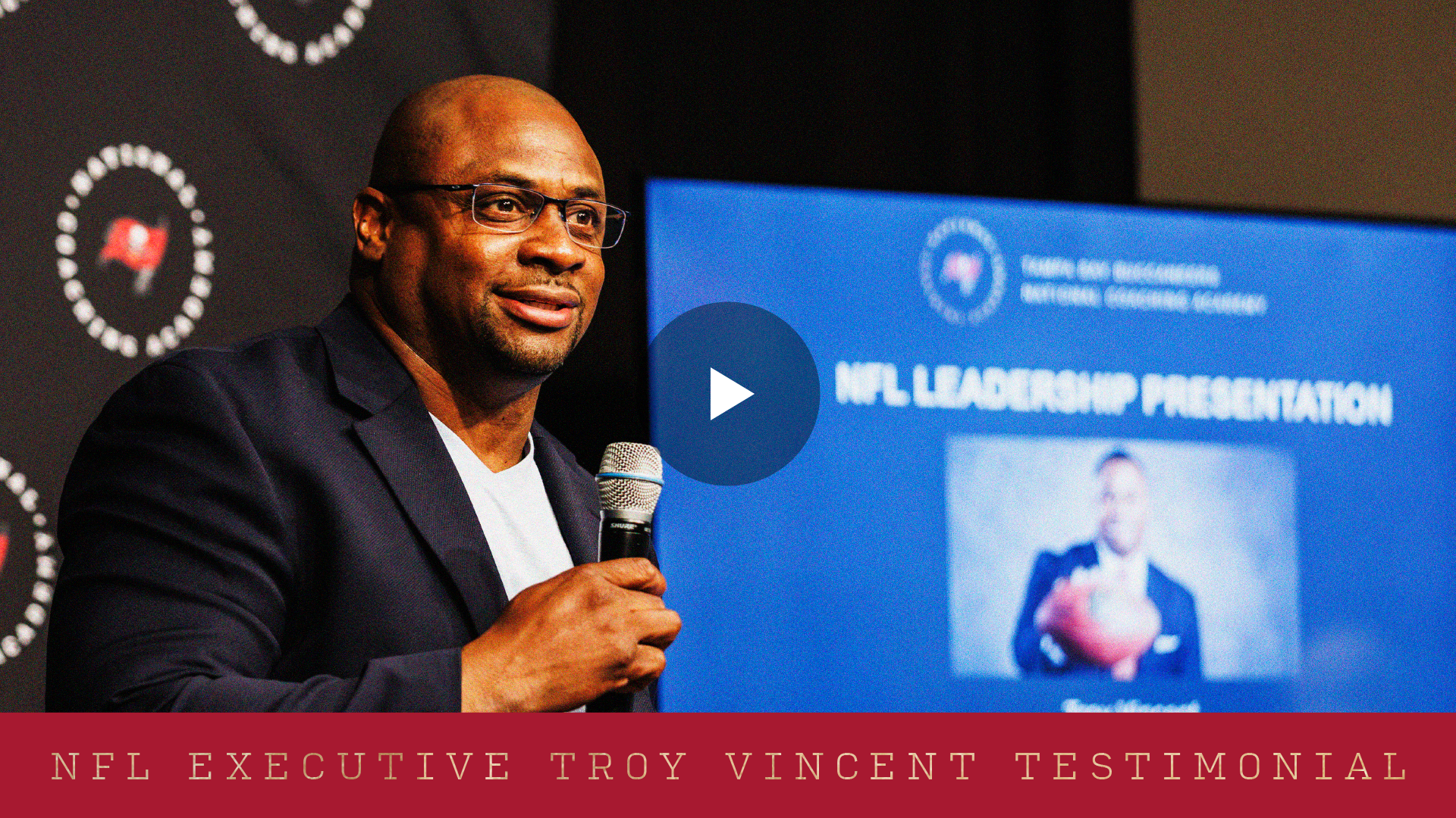 Hear from NFL Executive Troy Vincent on the Buccaneers National Coaching Academy