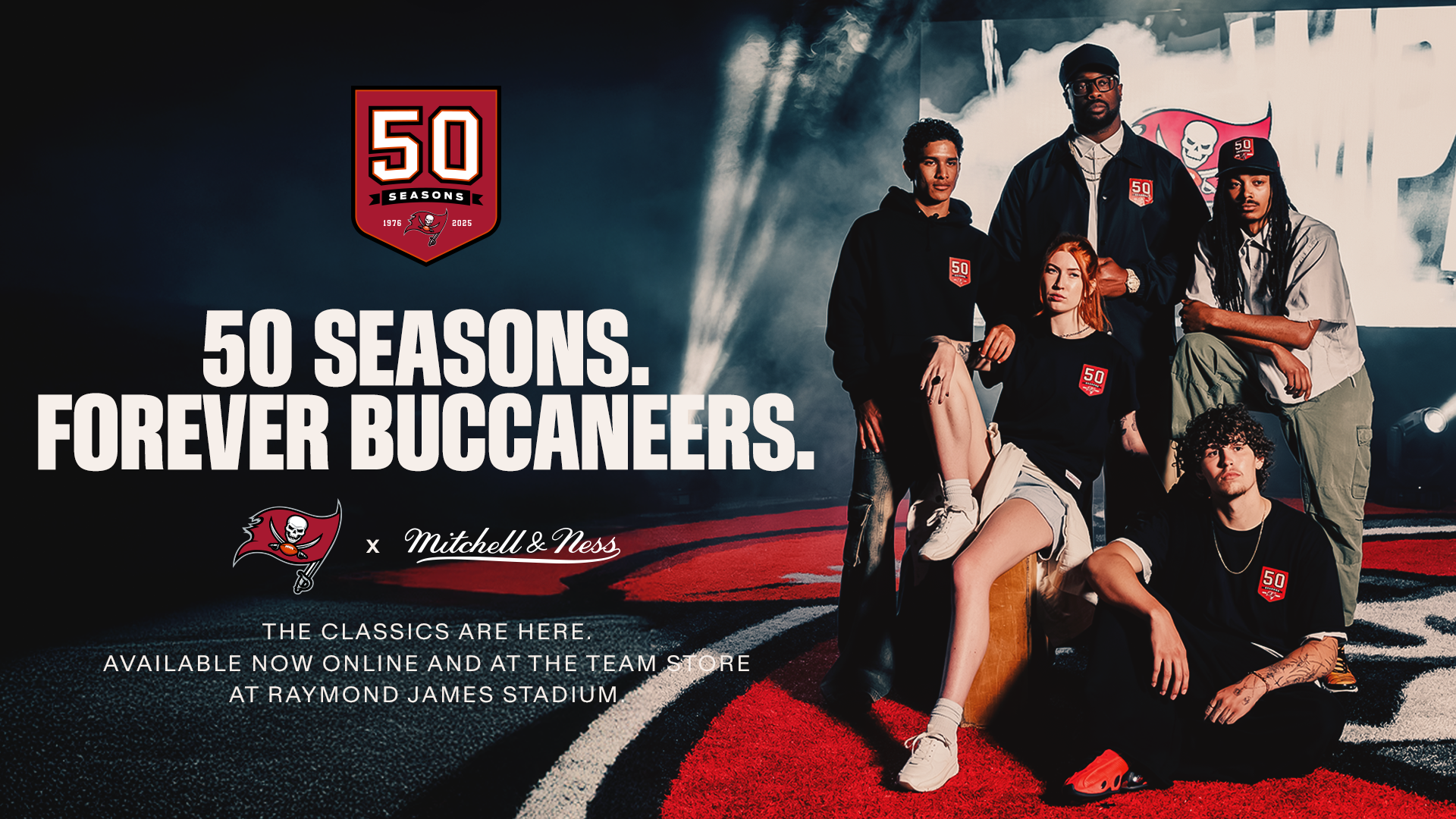 50 Seasons. Forever Buccaneers.