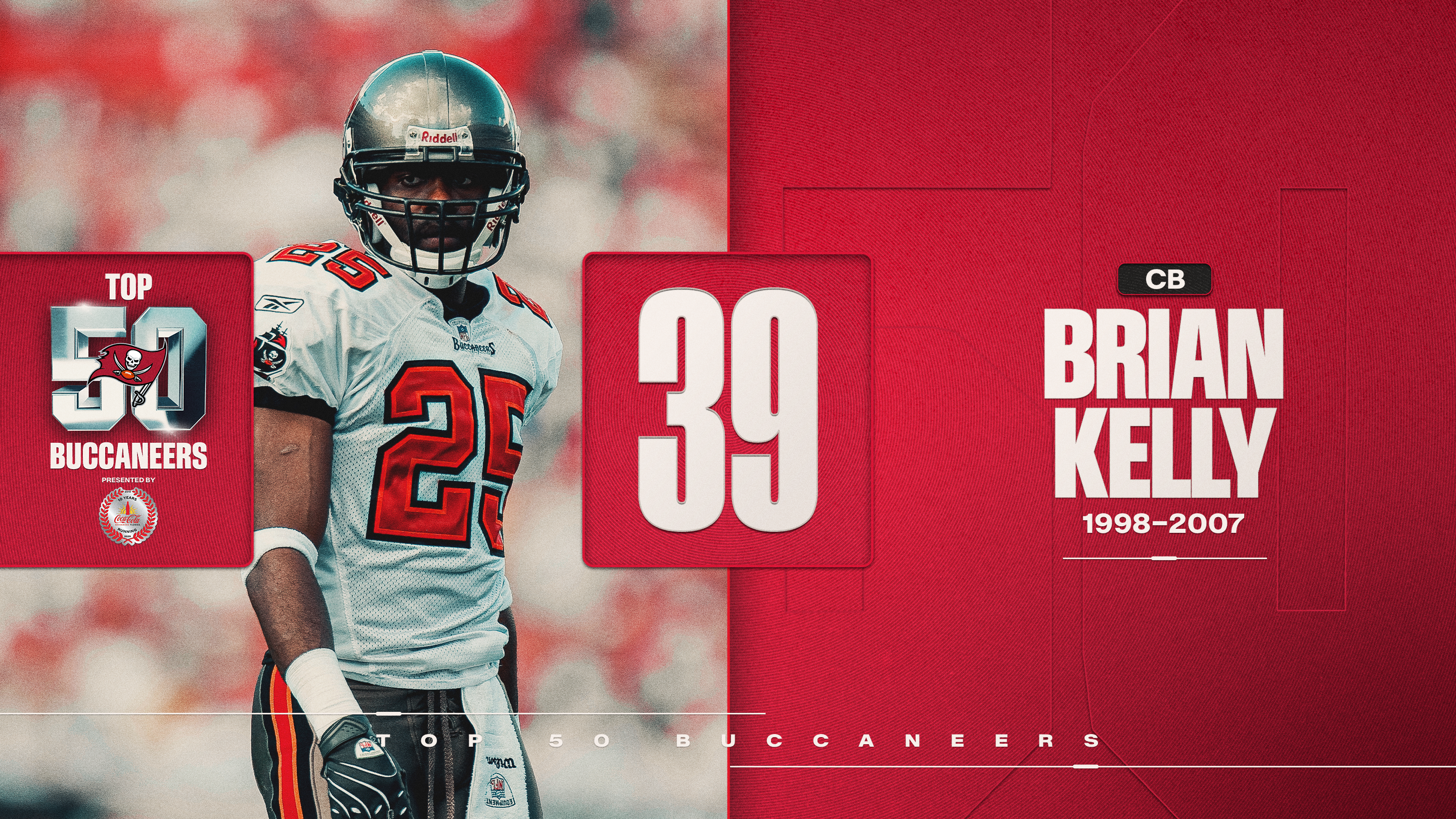 39 - CB Brian Kelly - 1997-2007