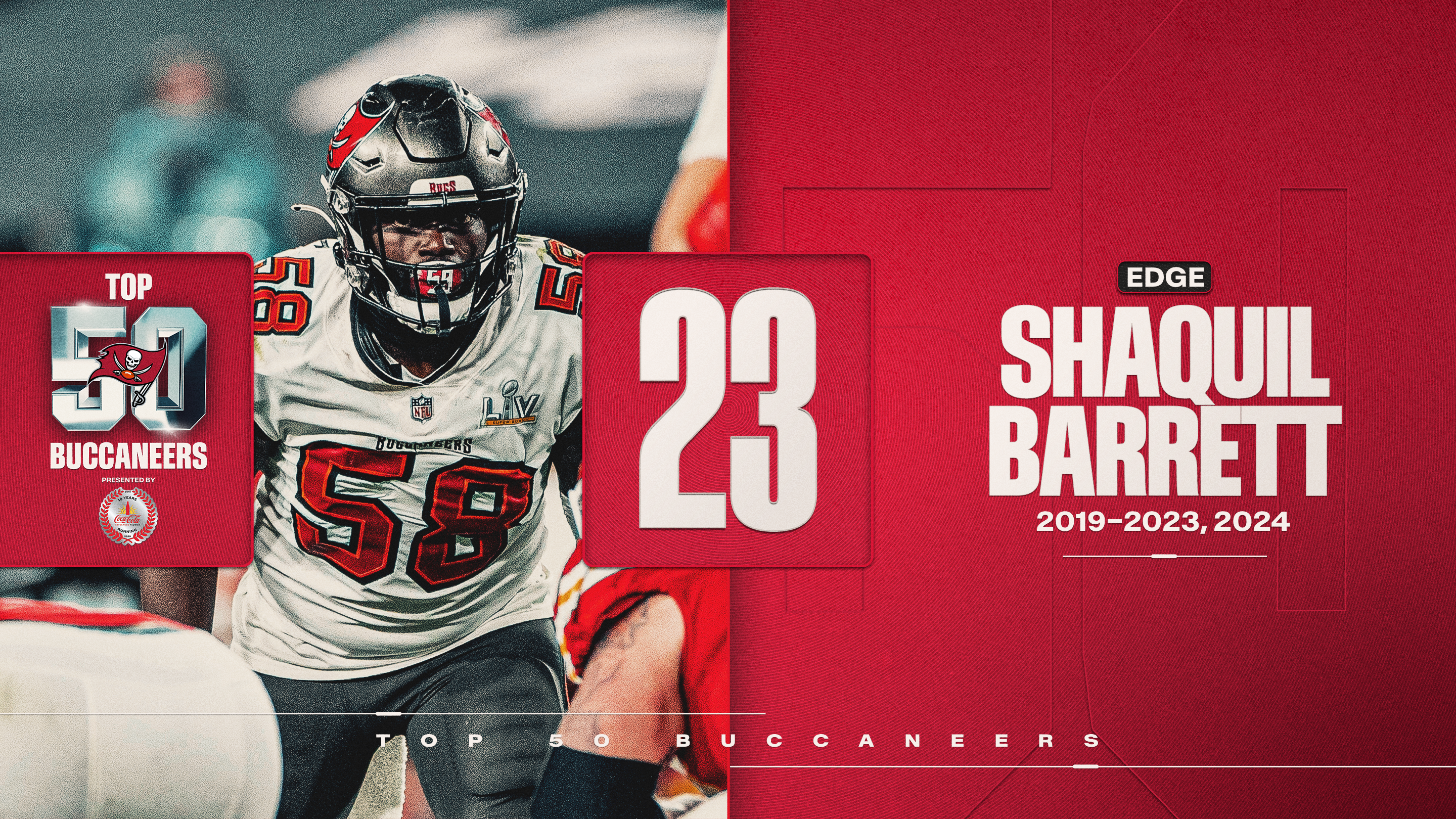 23 - EDGE Shaquil Barrett - 2019-2023,2024