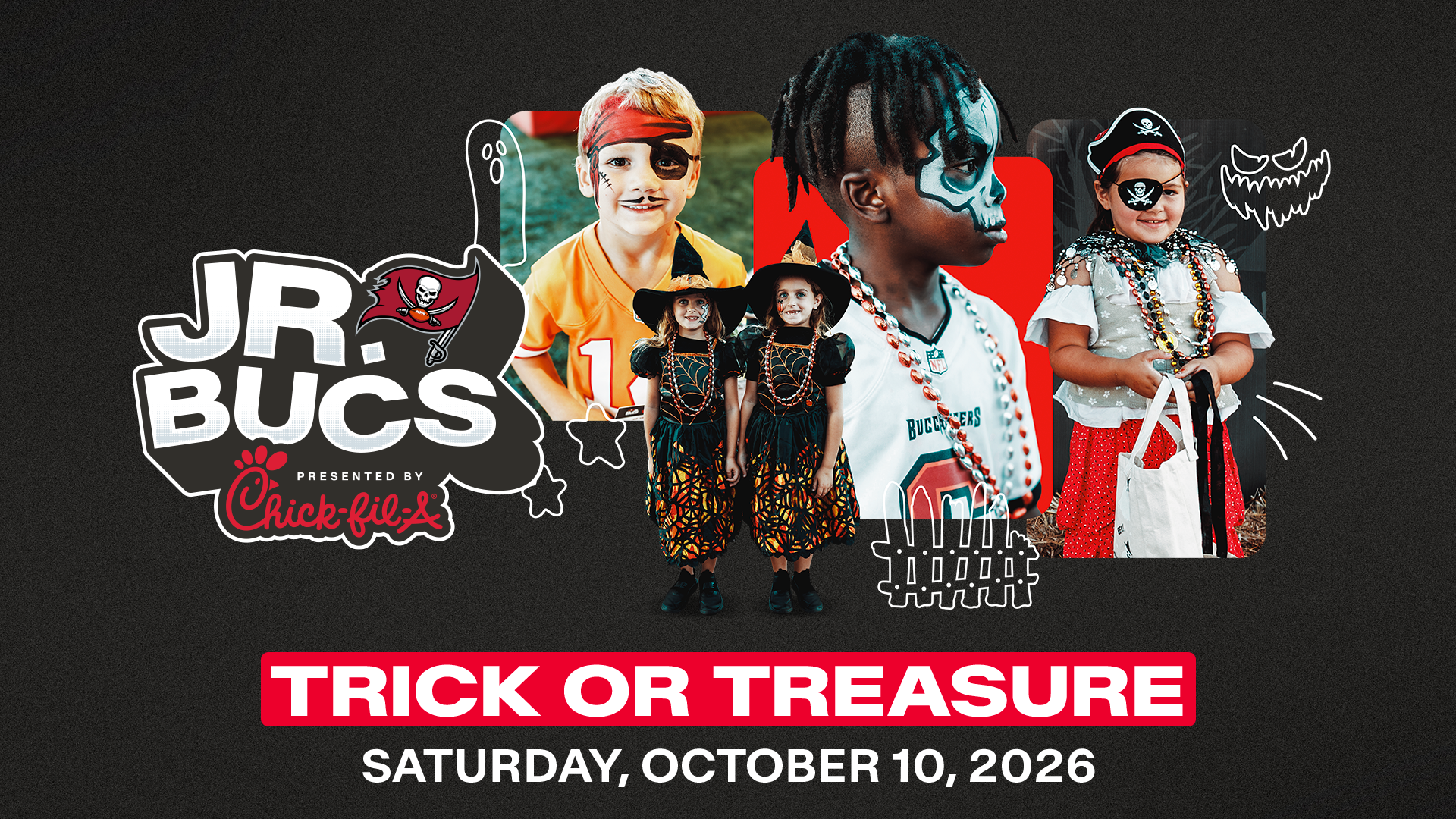 Jr Bucs Trick or Treasure - Saturday October 10, 2026