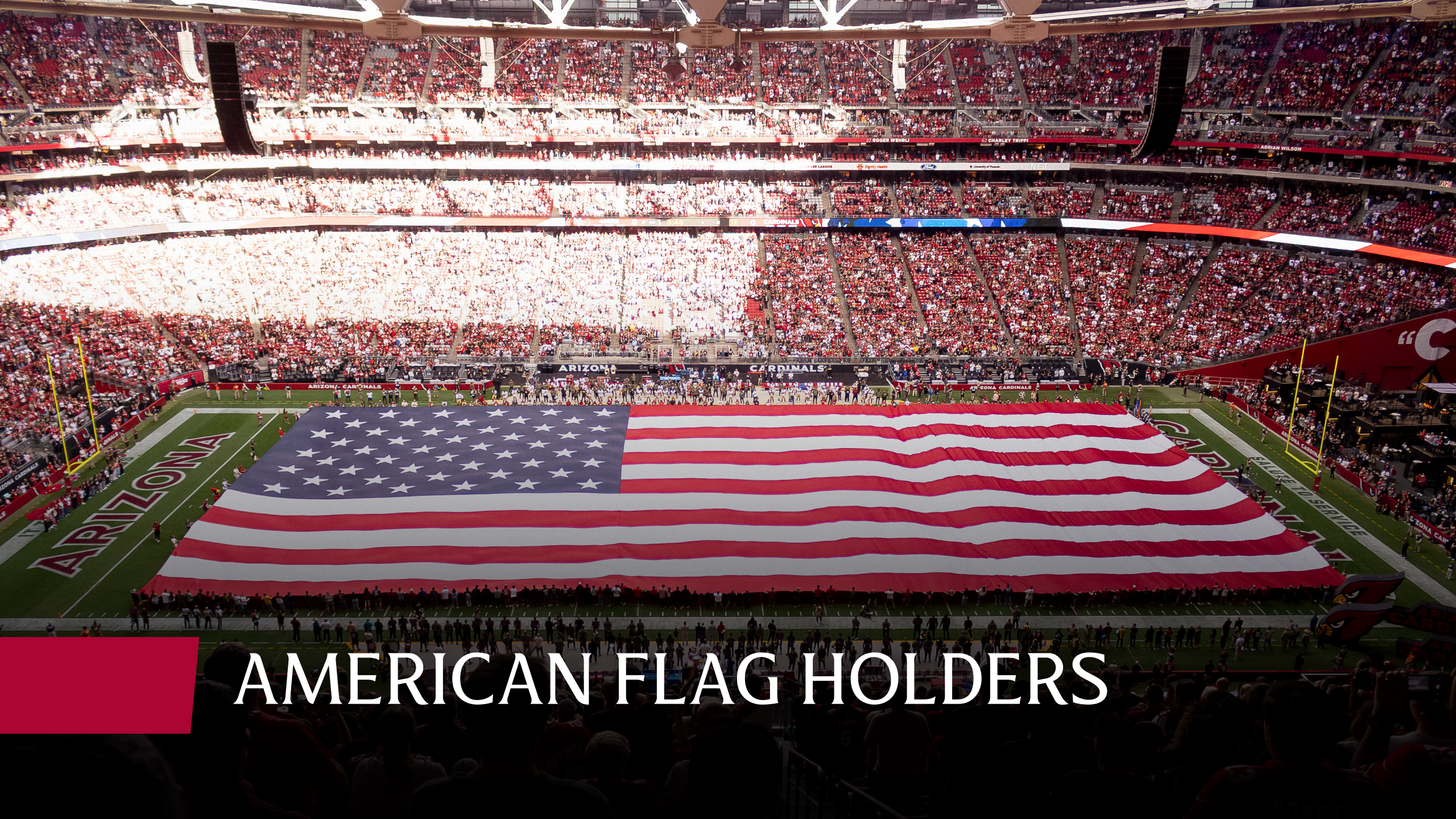 AMERICAN FLAG HOLDERS