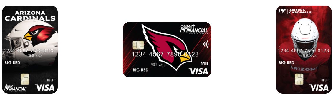 Arizona Cardinals Visa® Debit Card