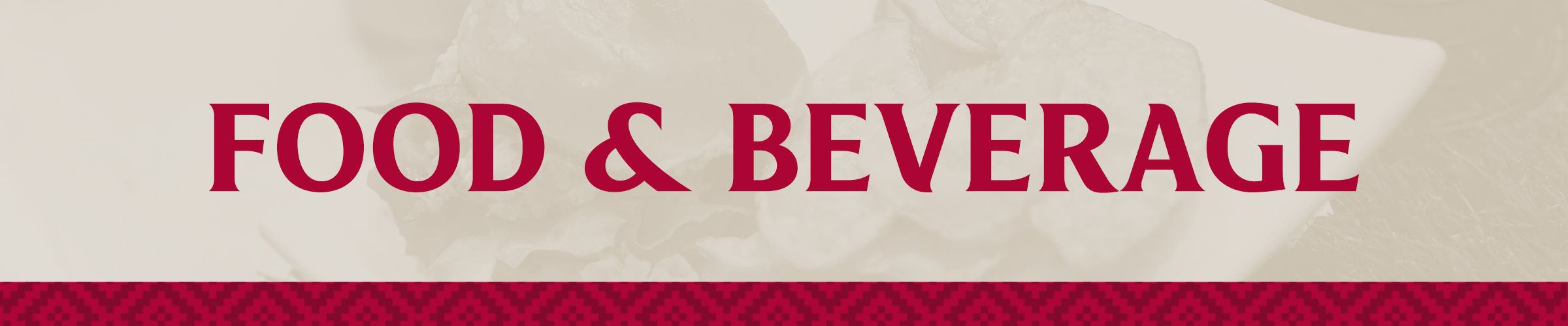 Food & Beverage Web Header_Opt1