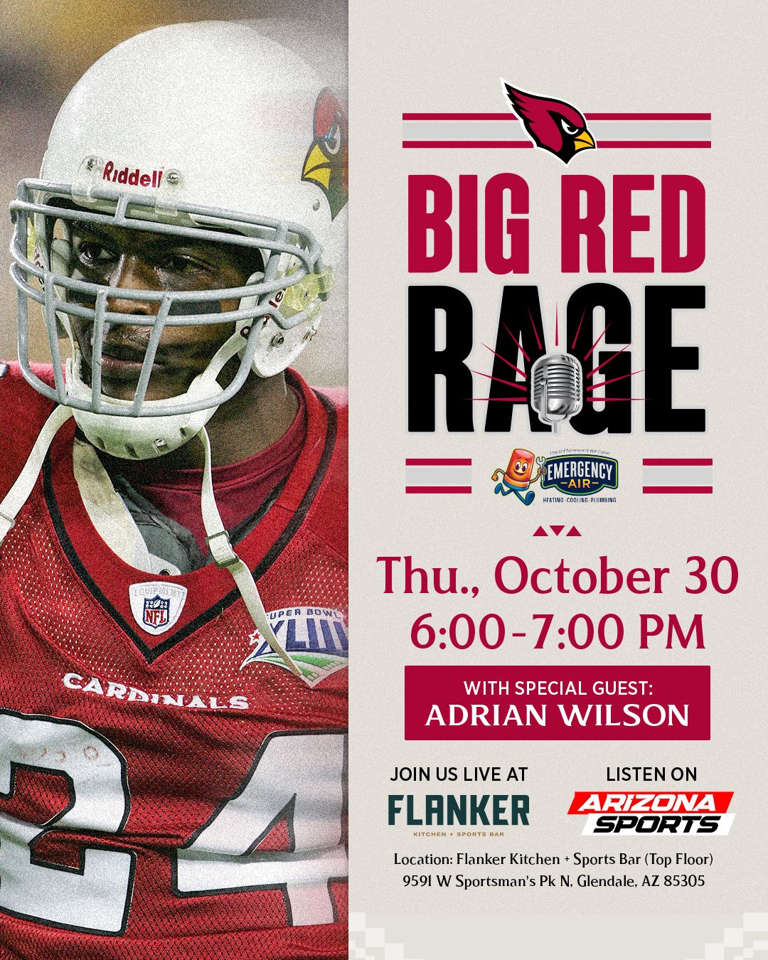 POD030_Big Red Rage LIVE at Flanker_4x5