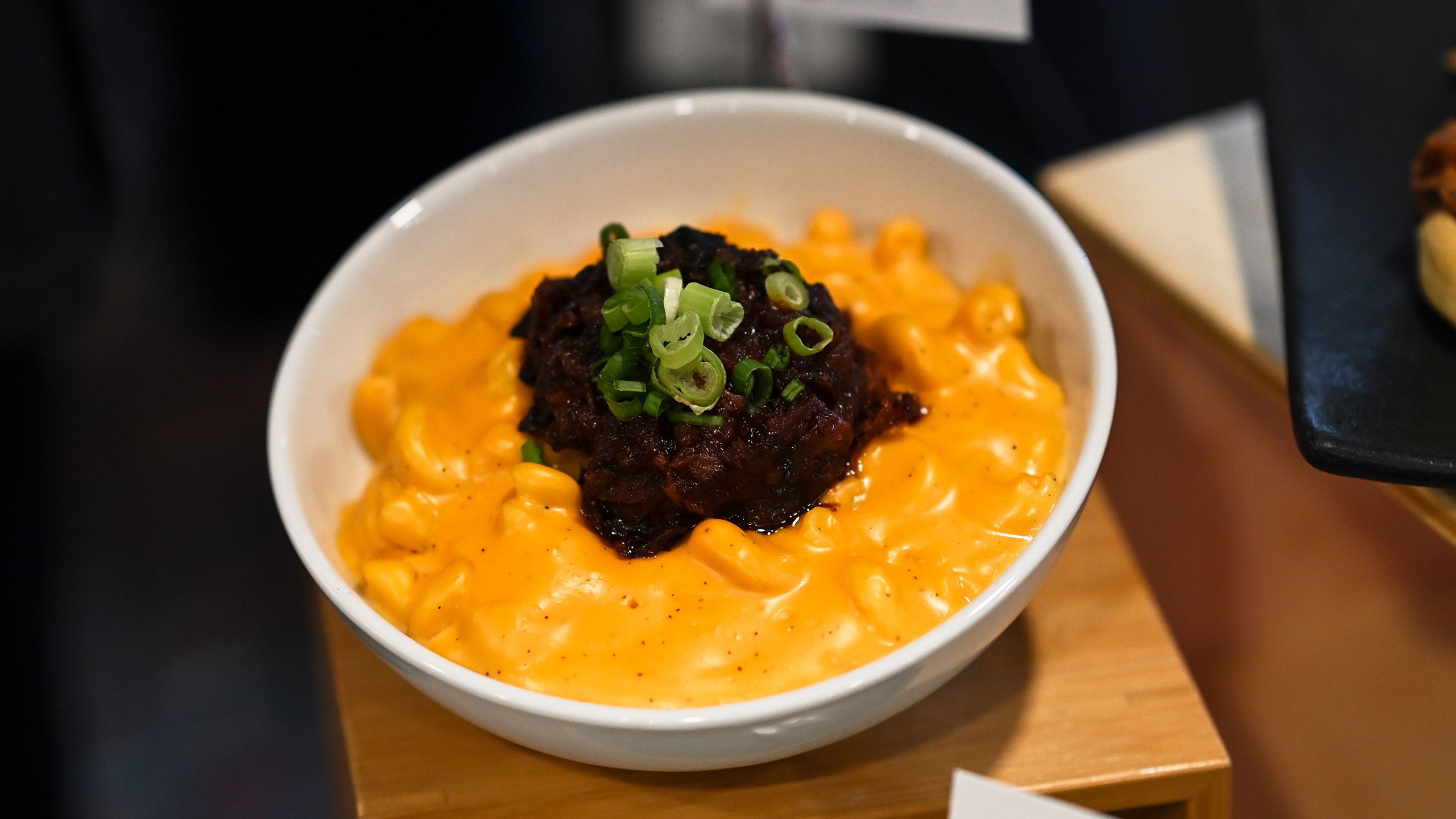 Brisket Burnt Ends Mac & Cheese