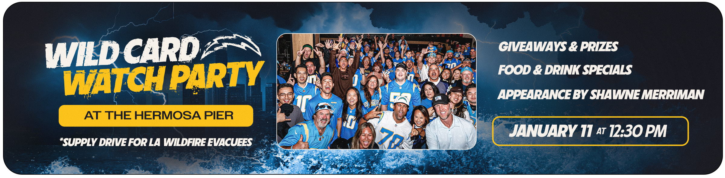 Wild Card Watch Party Button