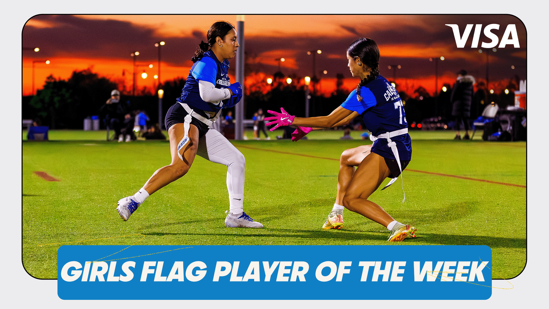 Girls Flag Player of the Week Presented by Visa