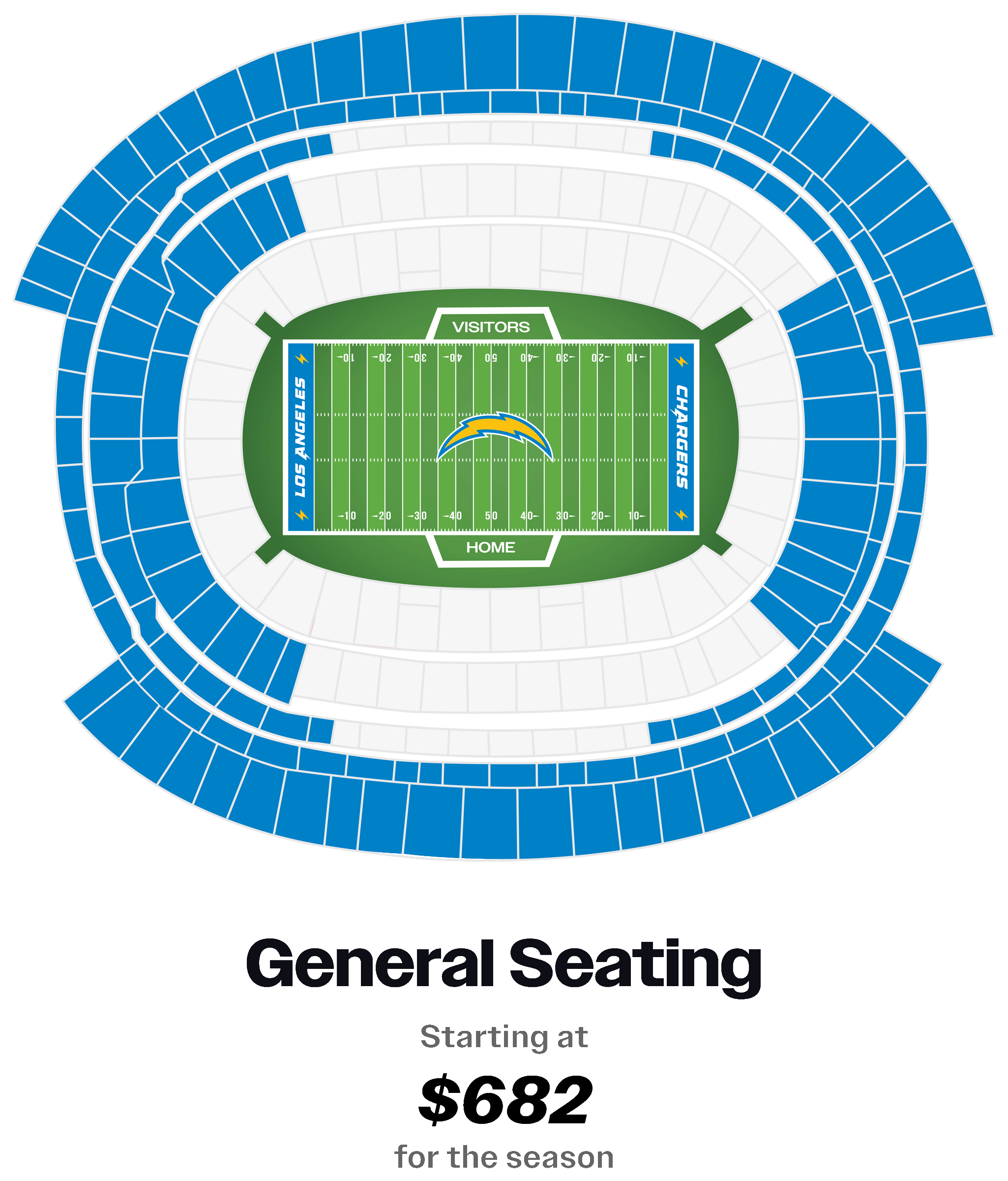 Season Ticket Seating Option 1
