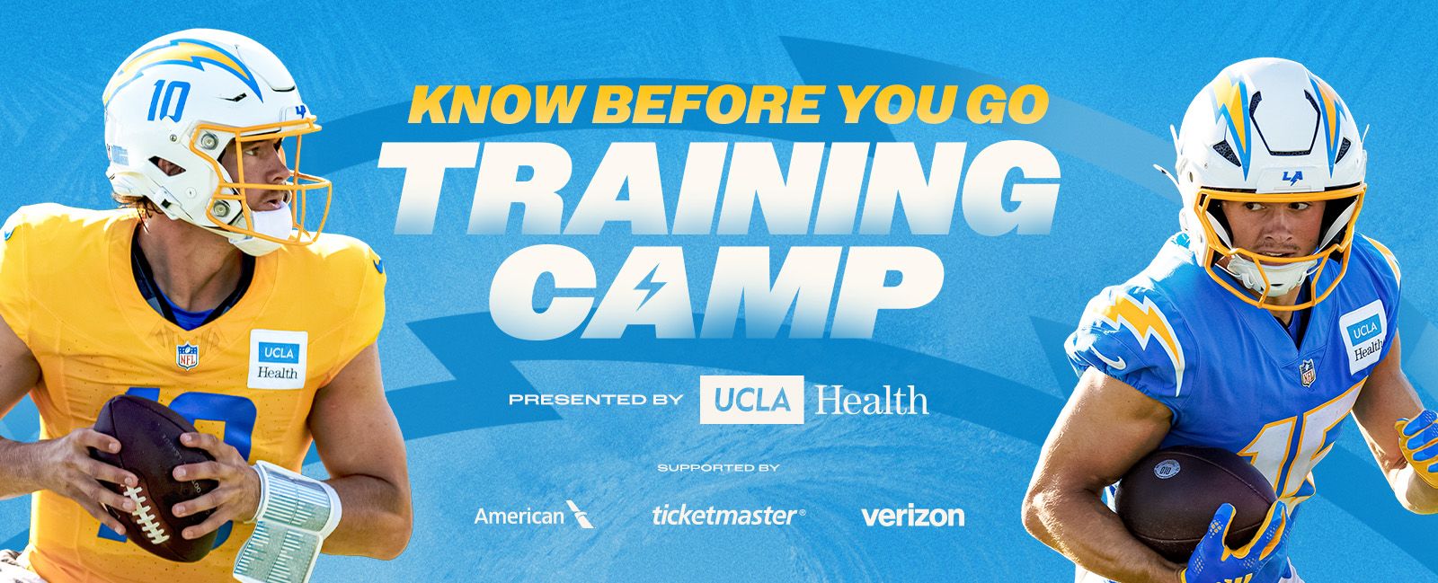 Training Camp 2025 Know Before You Go