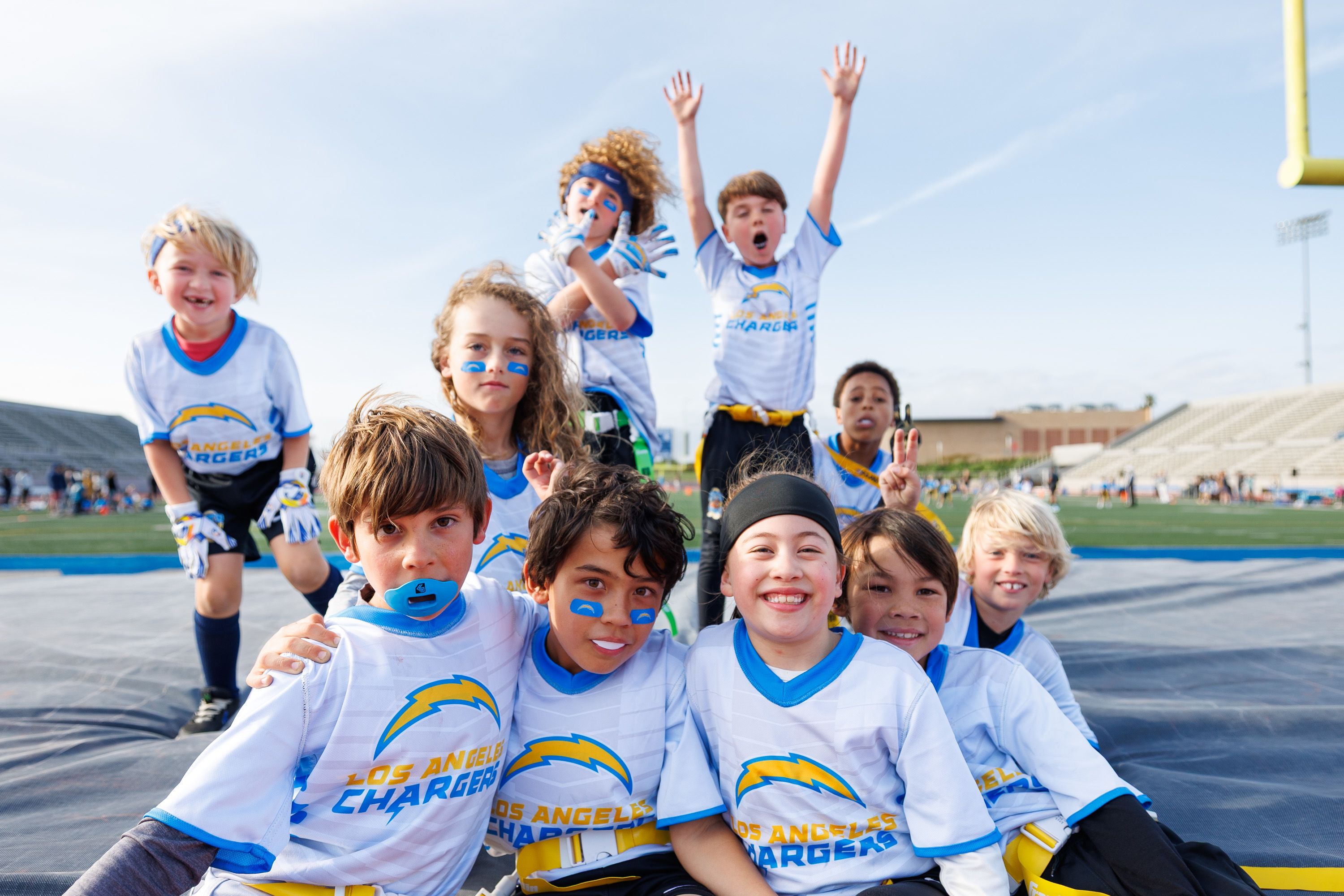 The Los Angeles Chargers host the opening week of the Snoop & Housh Flag Football League on Friday, March 28, 2025.